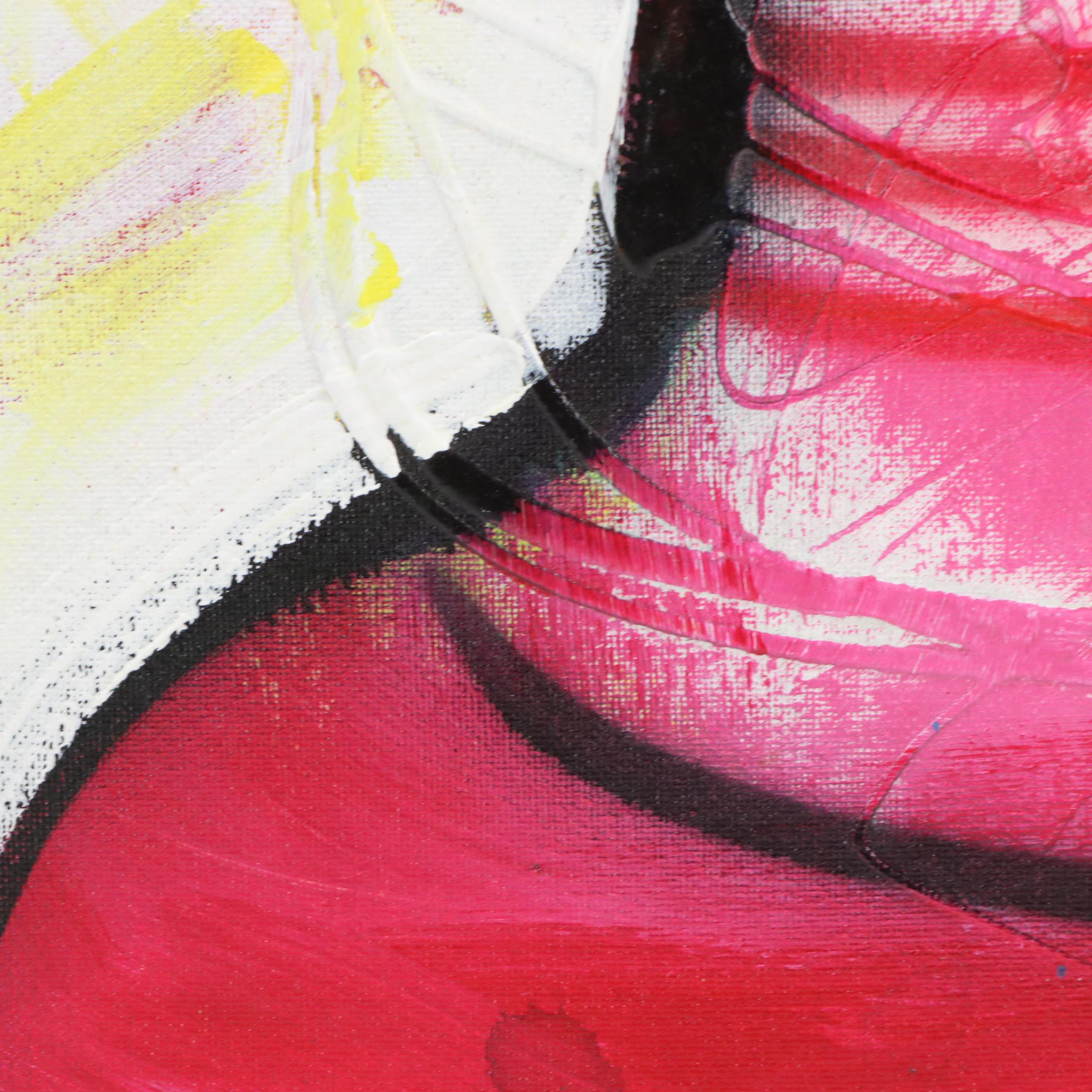 Abiola Idowu Stylized Portrait Collage "Life of Joy," 2023