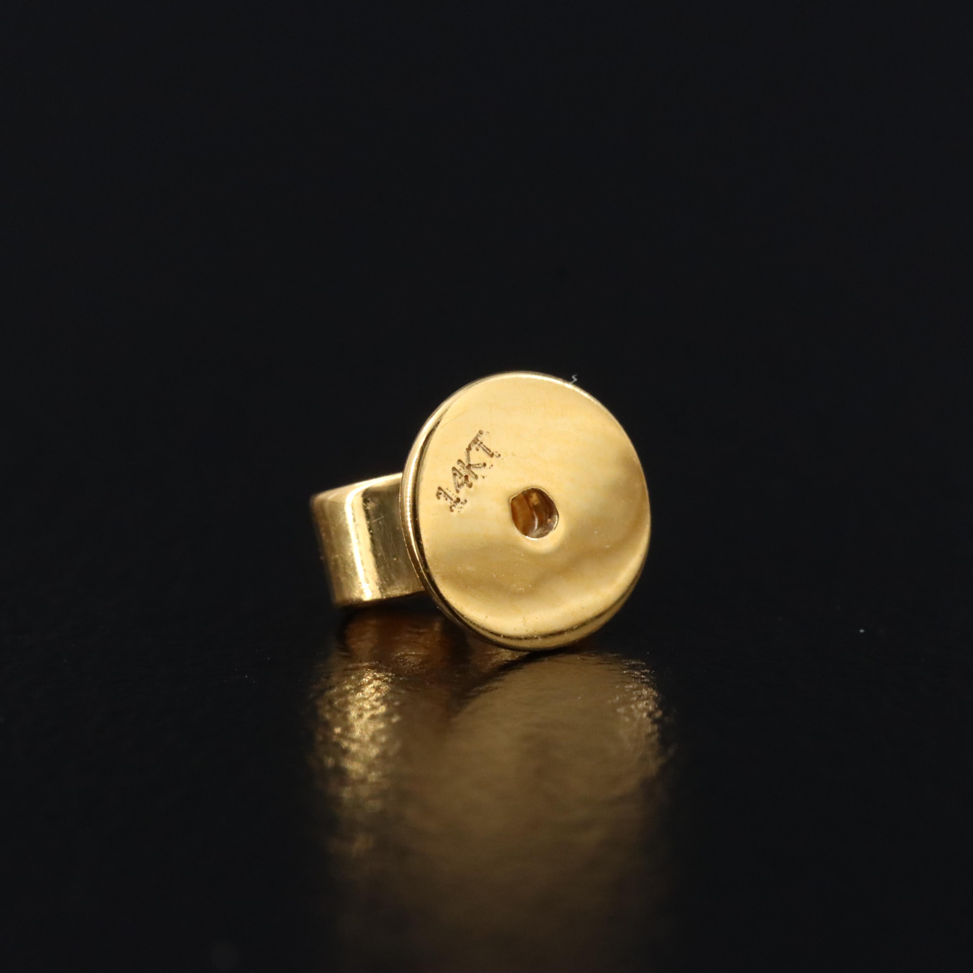 14K 4.00 CTW Lab Grown Diamond Stud Earrings with IGI Reports