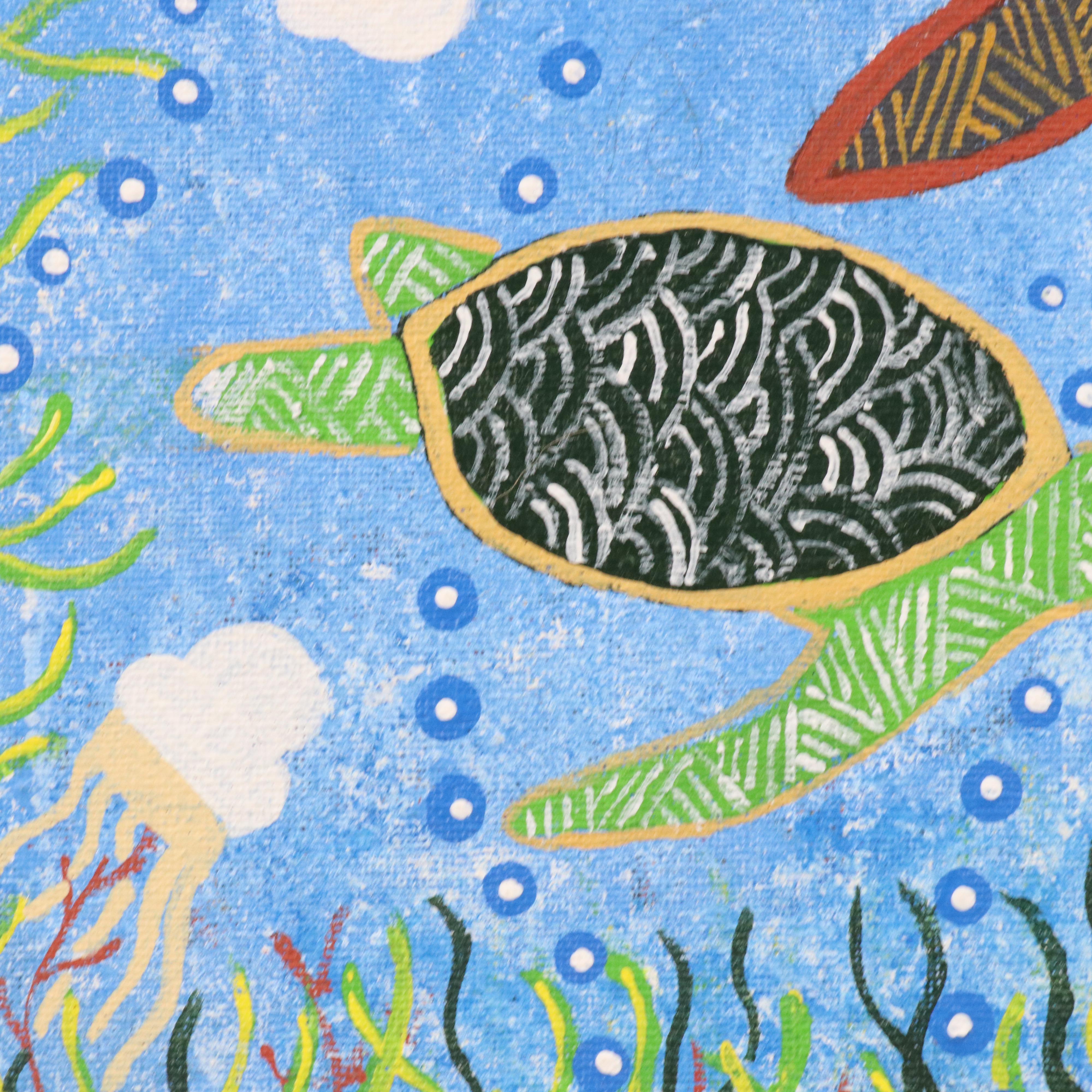 Beryl Shuan Under Water Acrylic Painting