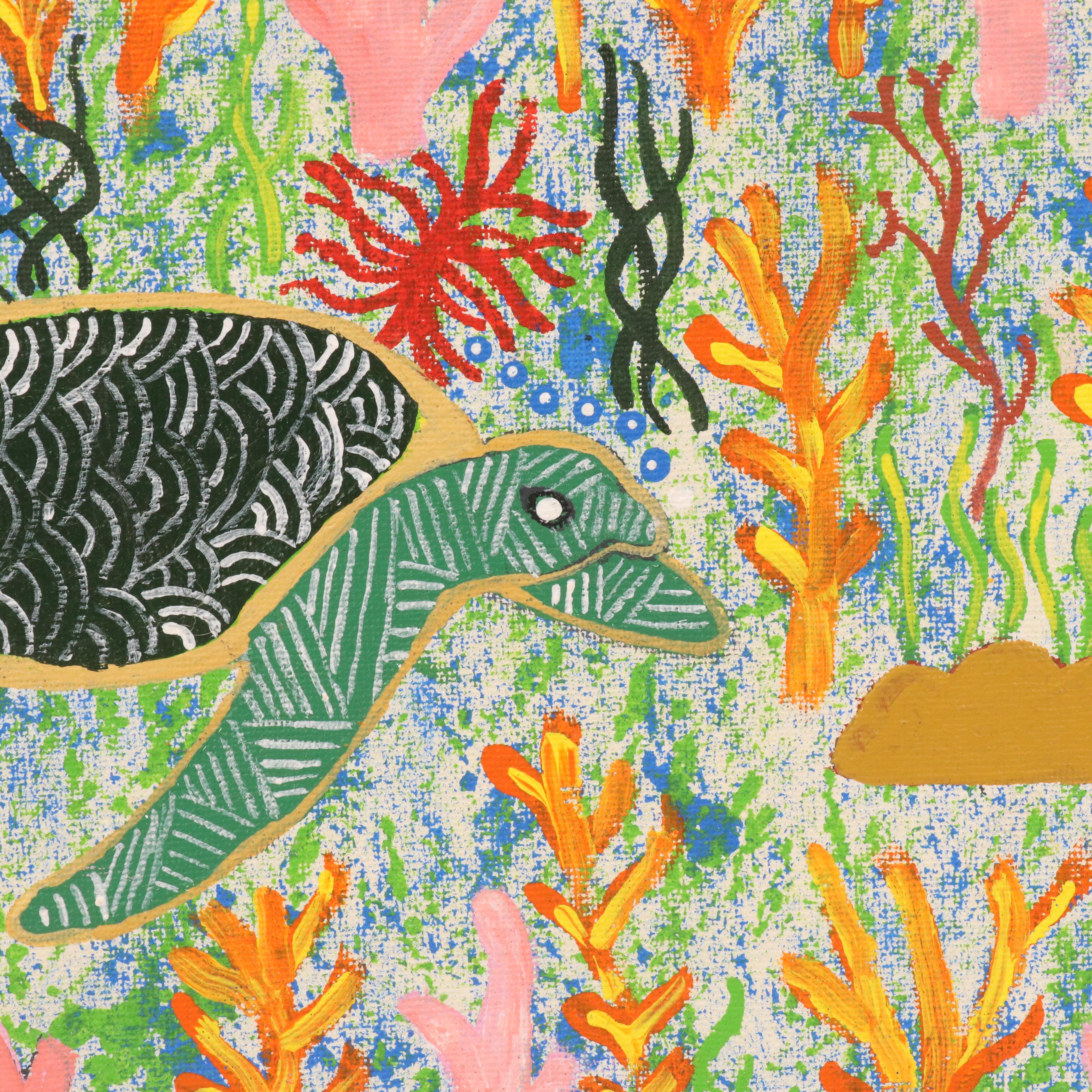 Beryl Shuan Under Water Acrylic Painting