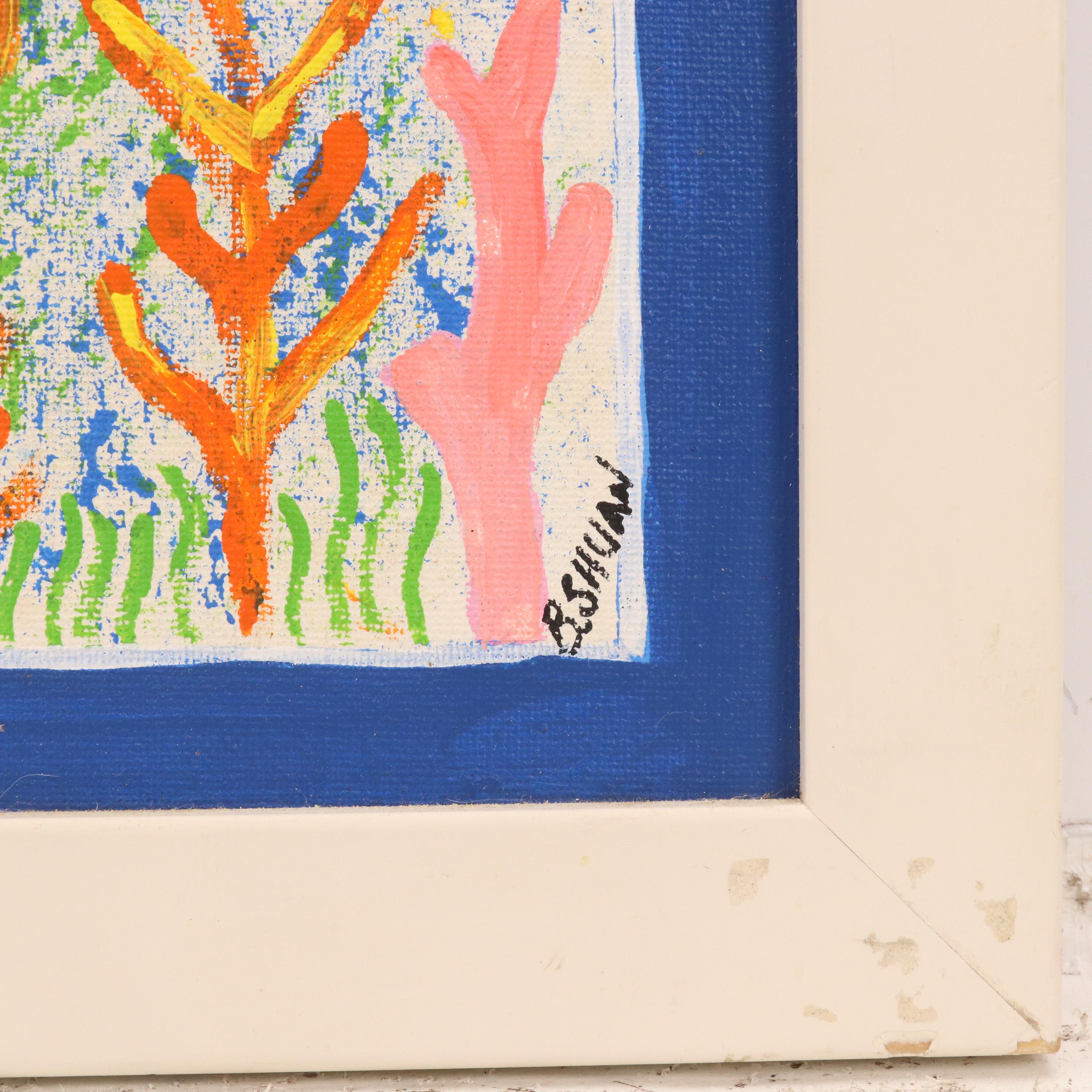 Beryl Shuan Under Water Acrylic Painting