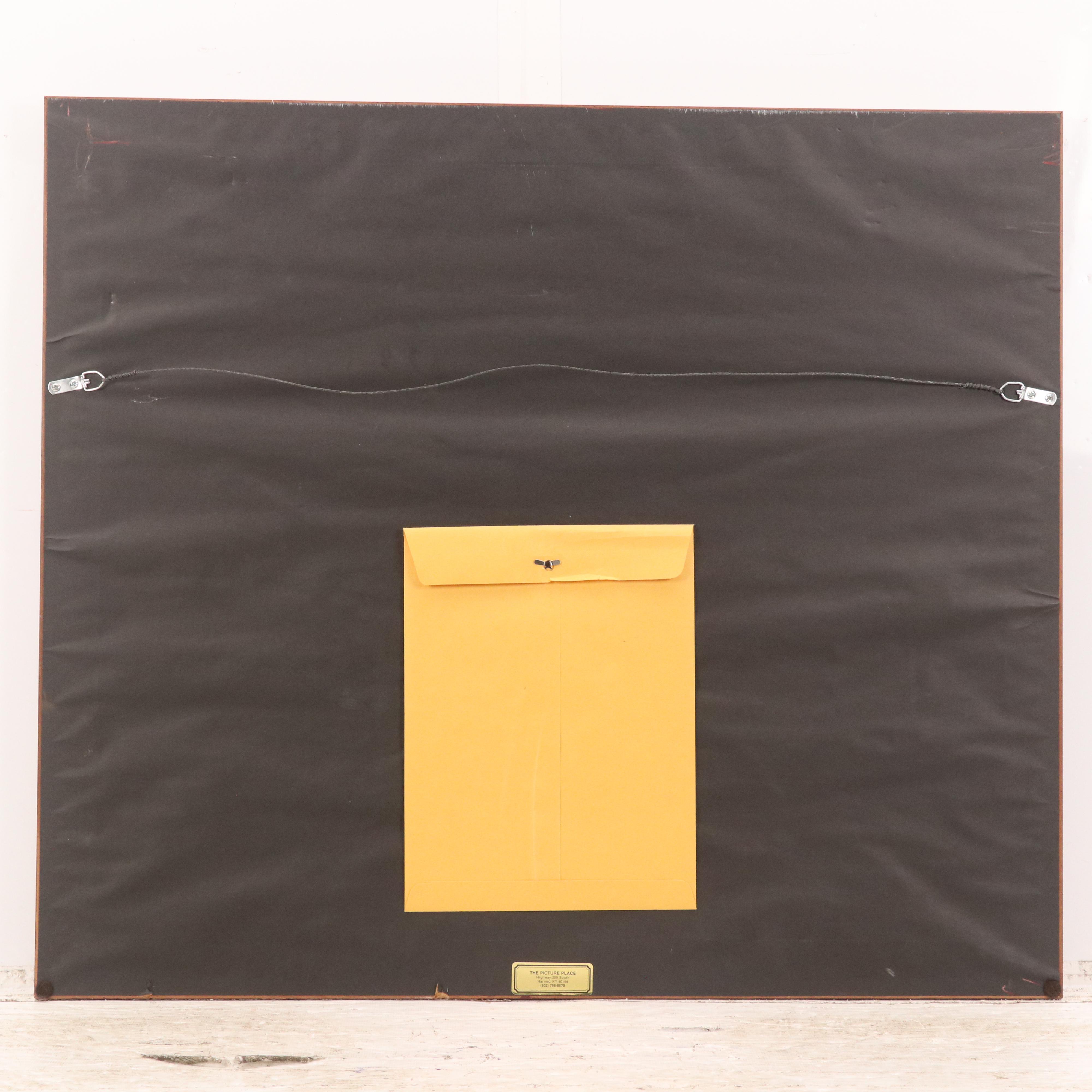 Thomas Kinkade Offset Lithograph "Victorian Garden II"