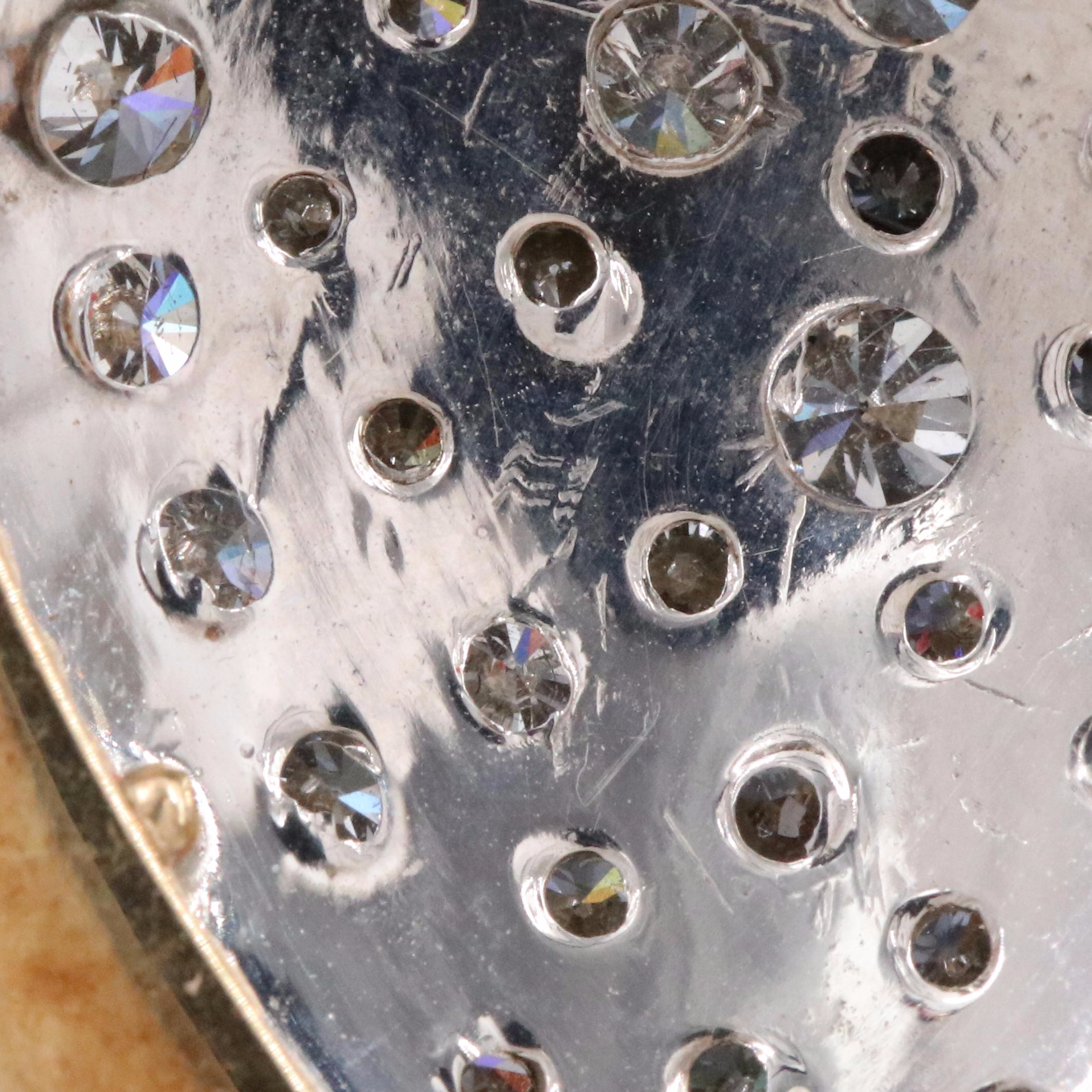 14K 1.90 CTW Pavé Diamond Heart Pendant