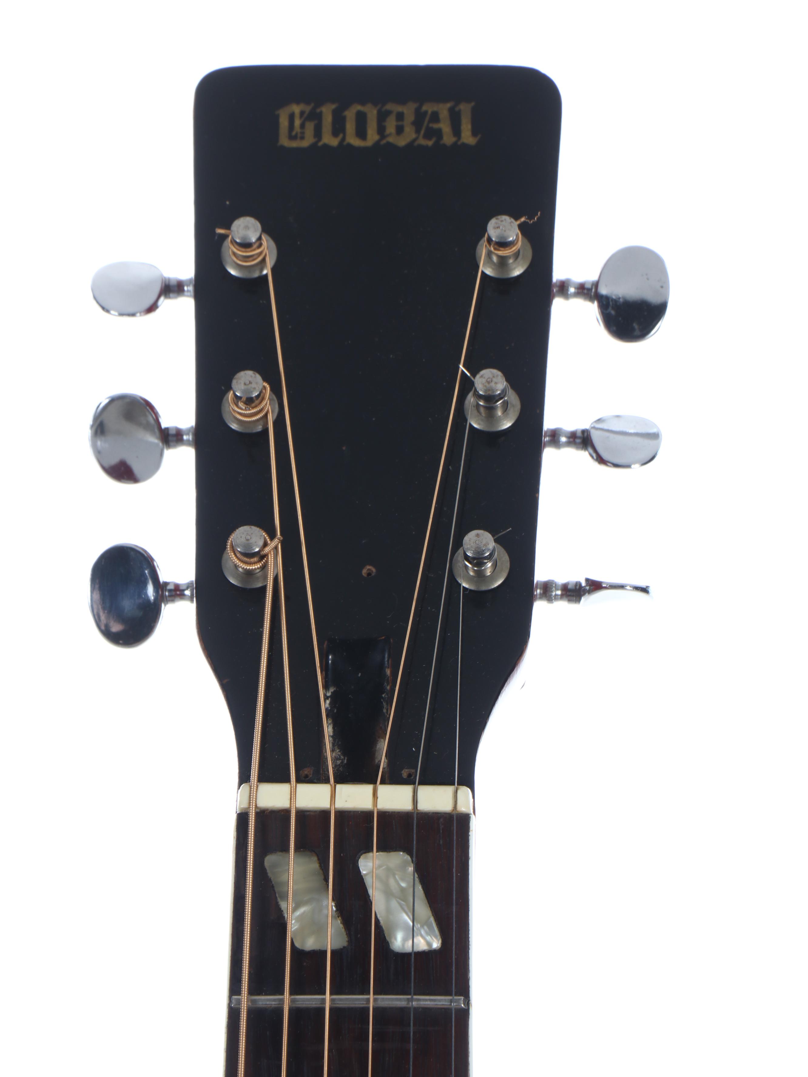 Global Dorado Sunburst Acoustic Guitar