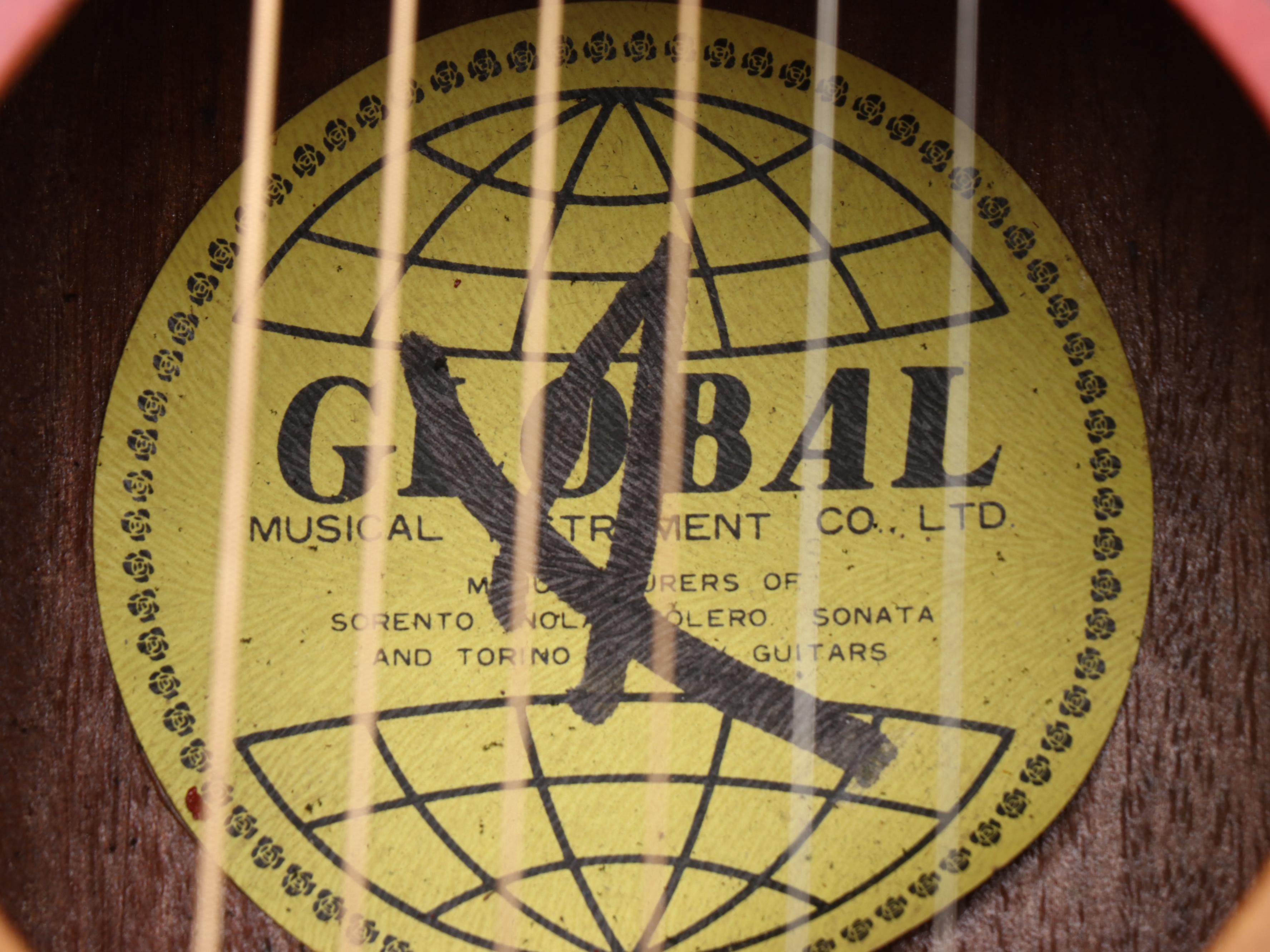 Global Dorado Sunburst Acoustic Guitar