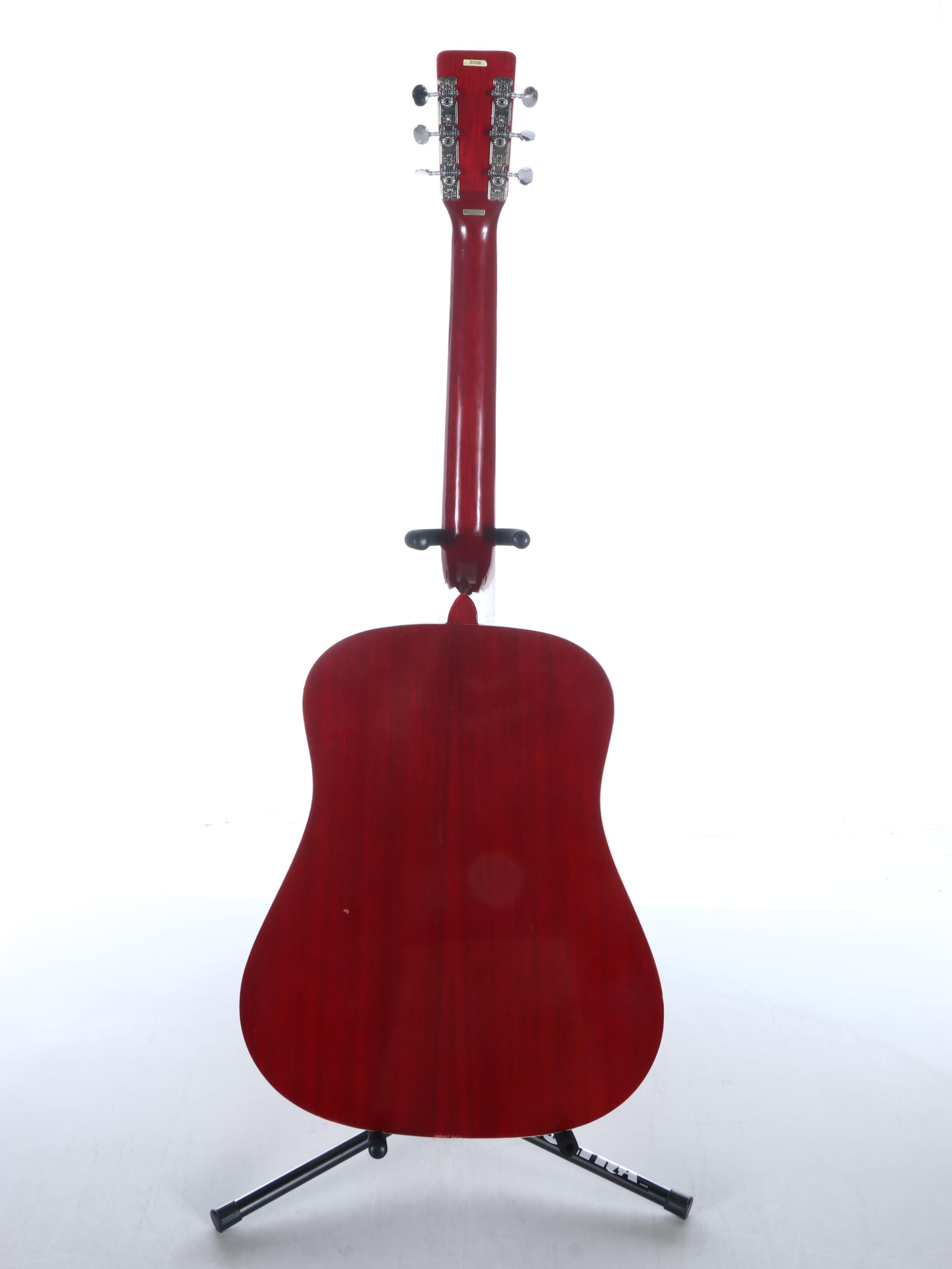 Global Dorado Sunburst Acoustic Guitar