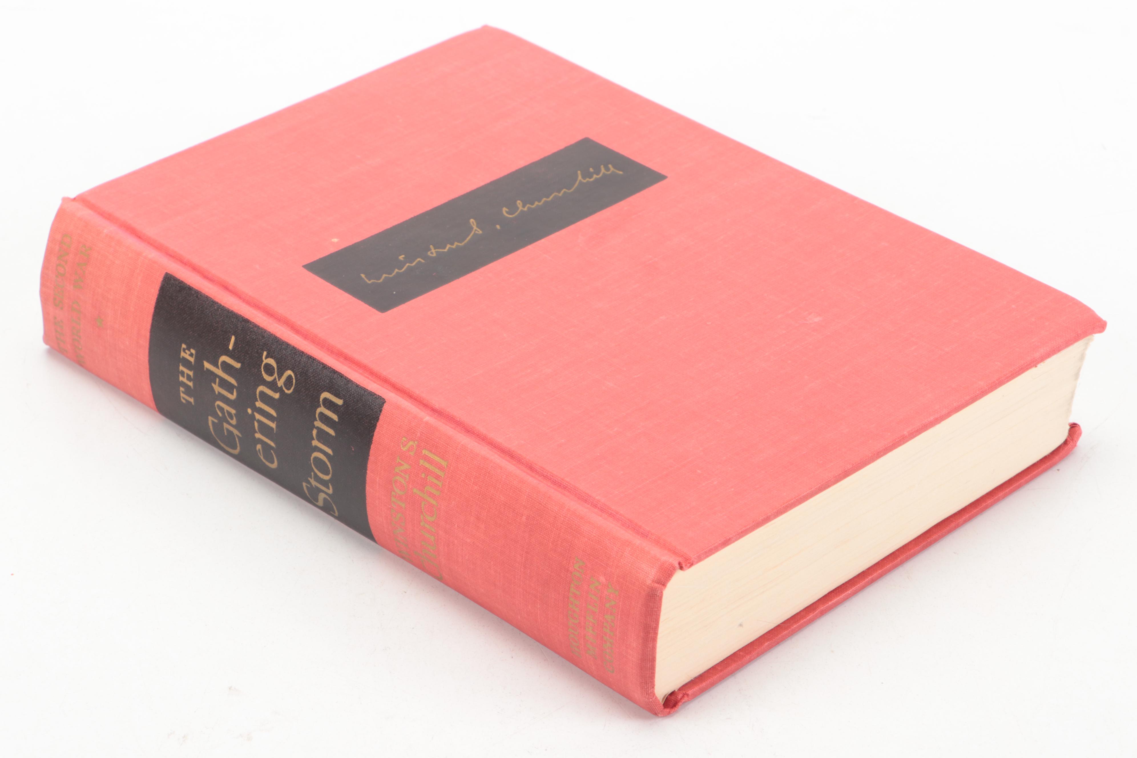 "The Second World War" Six-Volume Set by Winston S. Churchill, Mid-20th Century