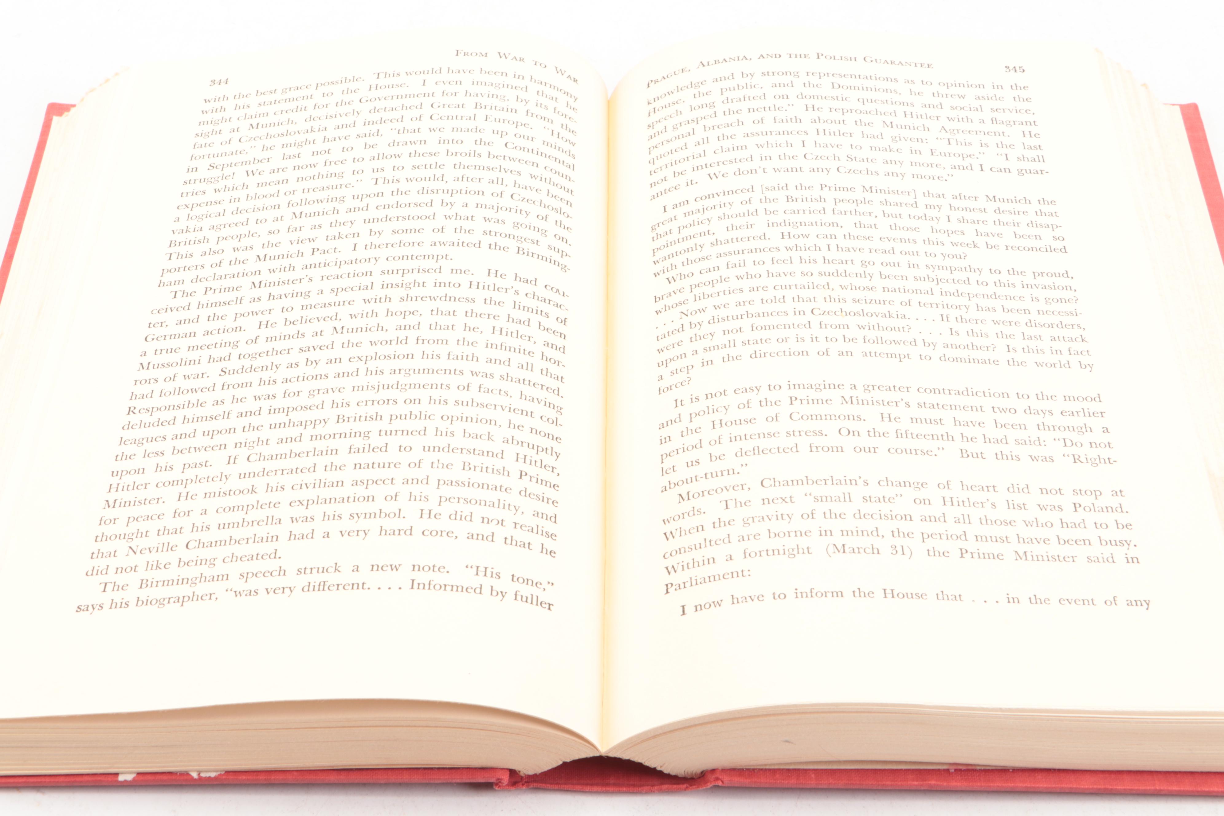 "The Second World War" Six-Volume Set by Winston S. Churchill, Mid-20th Century