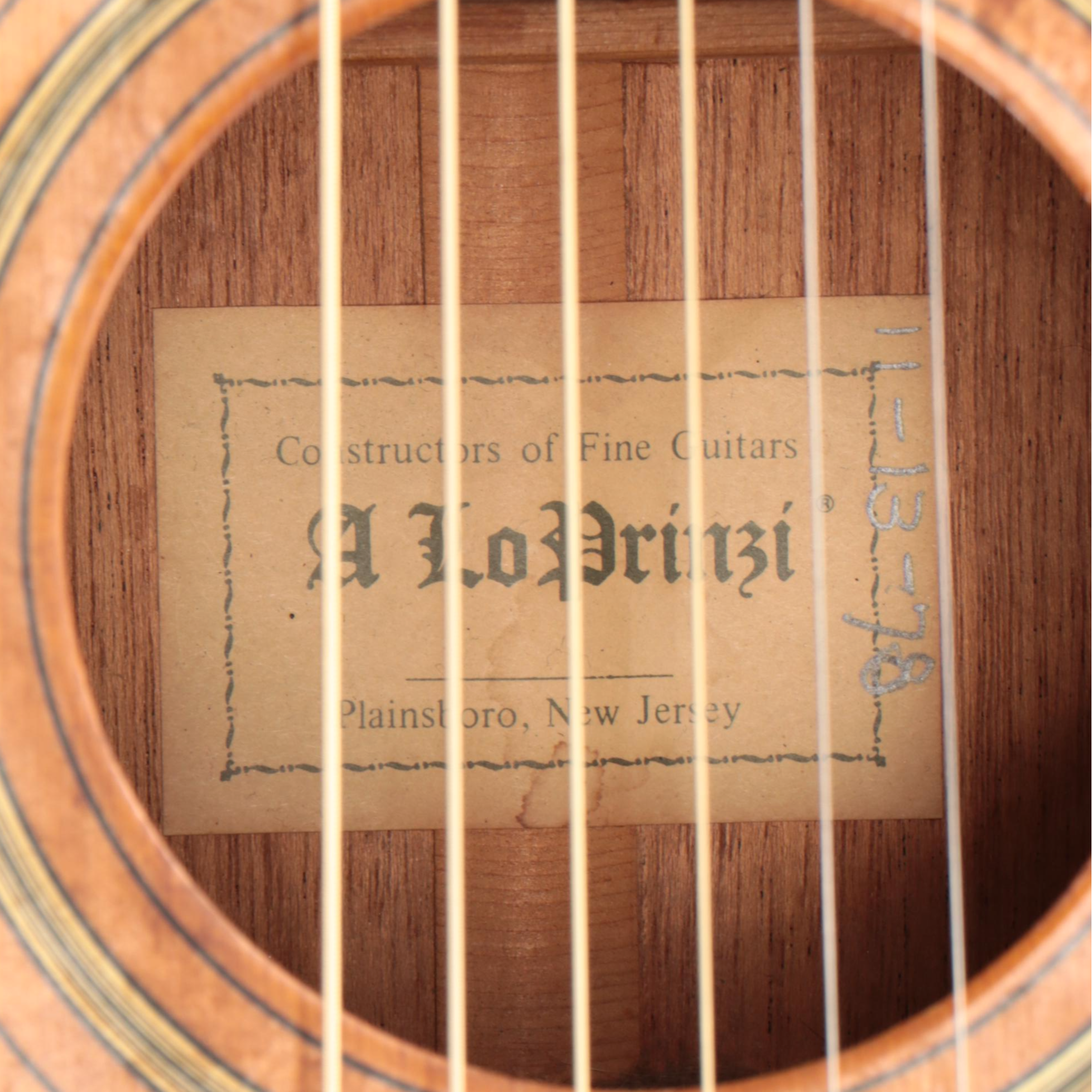 Augustino Loprinzi Rosewood and Spruce Top Dreadnought Acoustic Guitar