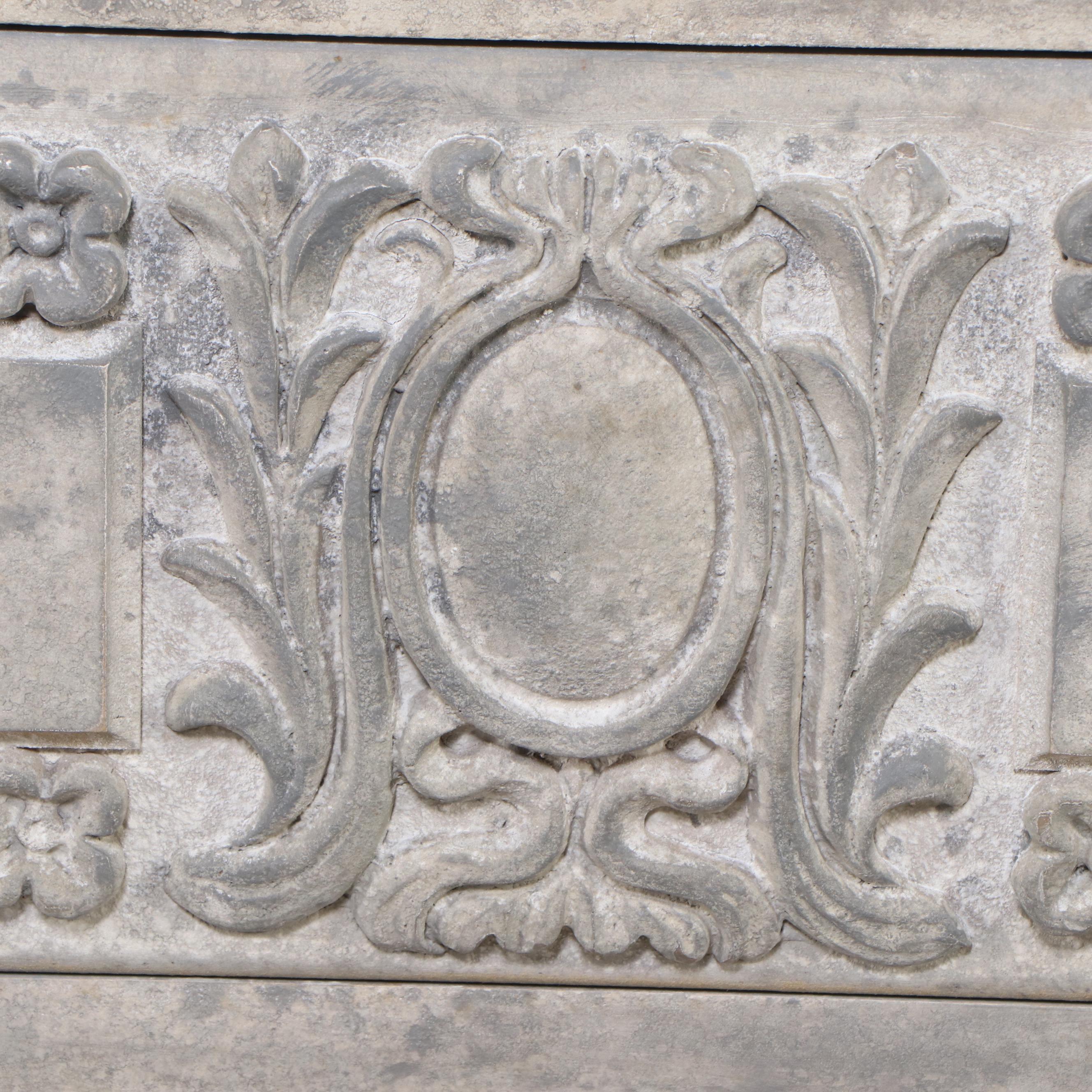 French Provincial Style White-Finished Three-Drawer Chest, 21st Century