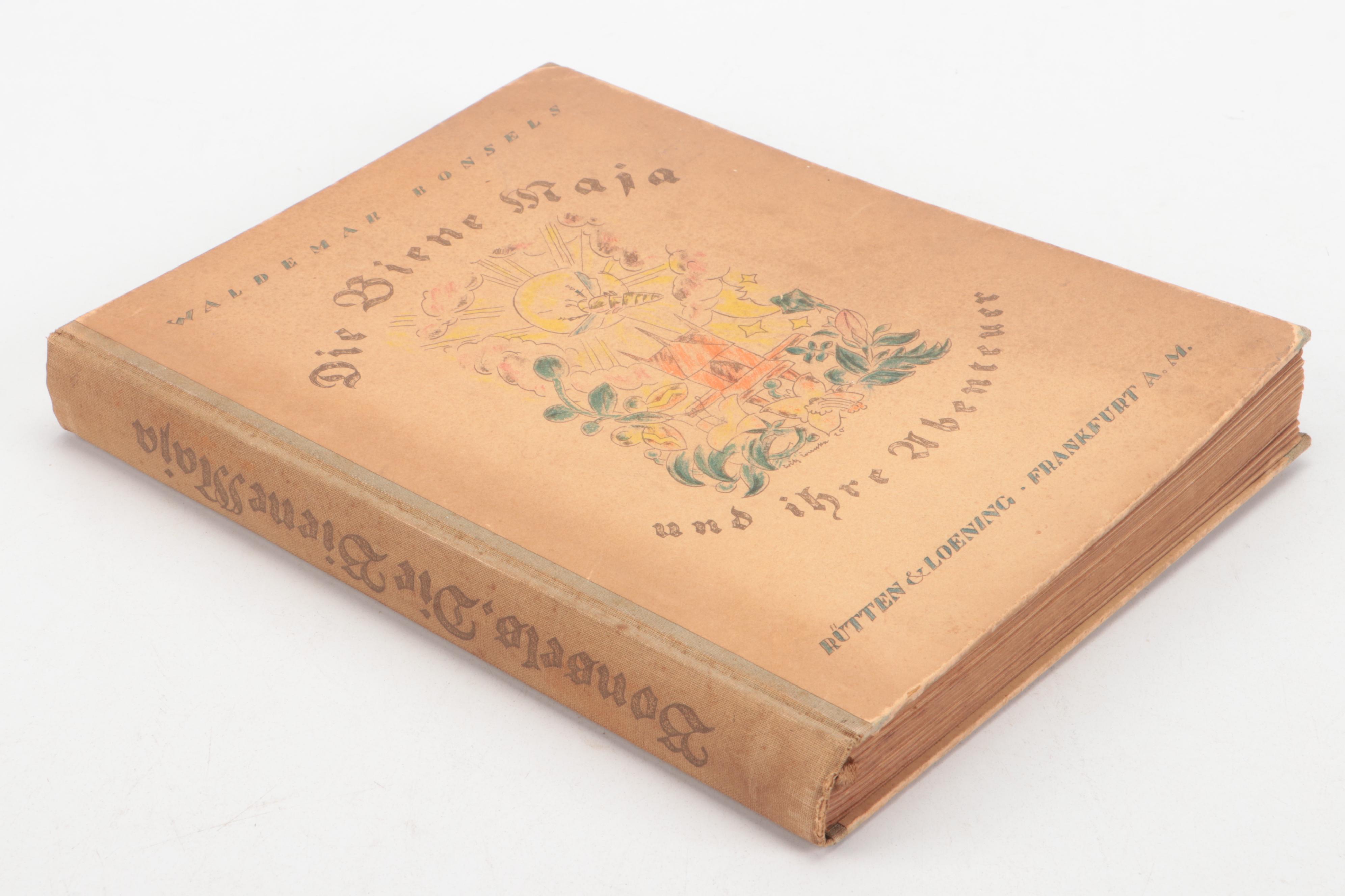 "Die Biene Maia und ihre Ubenteuer" by Waldemar Bonsels, 1920