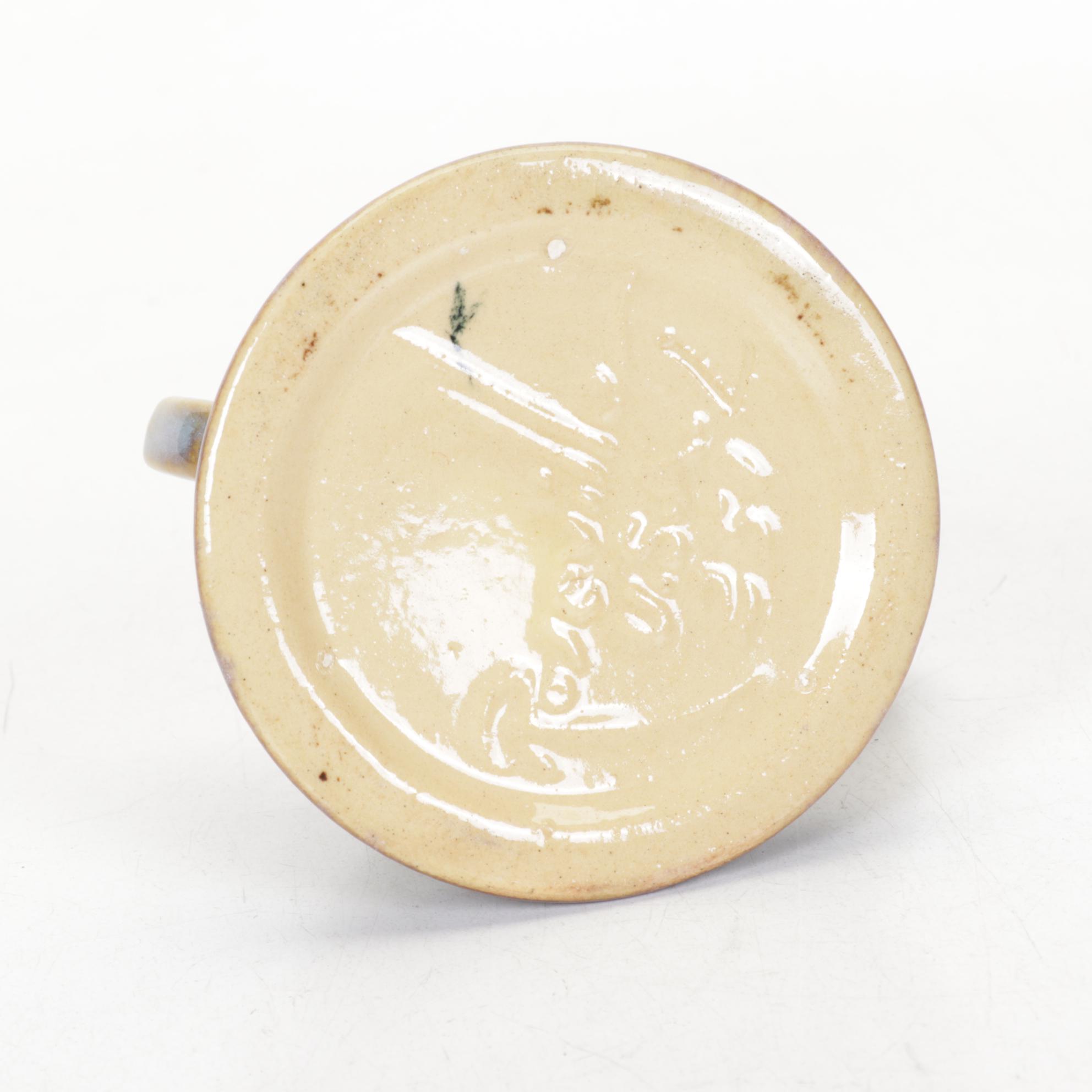 Roseville Pottery Wincraft Candlestick with Frankoma Prairie Green Vase and More