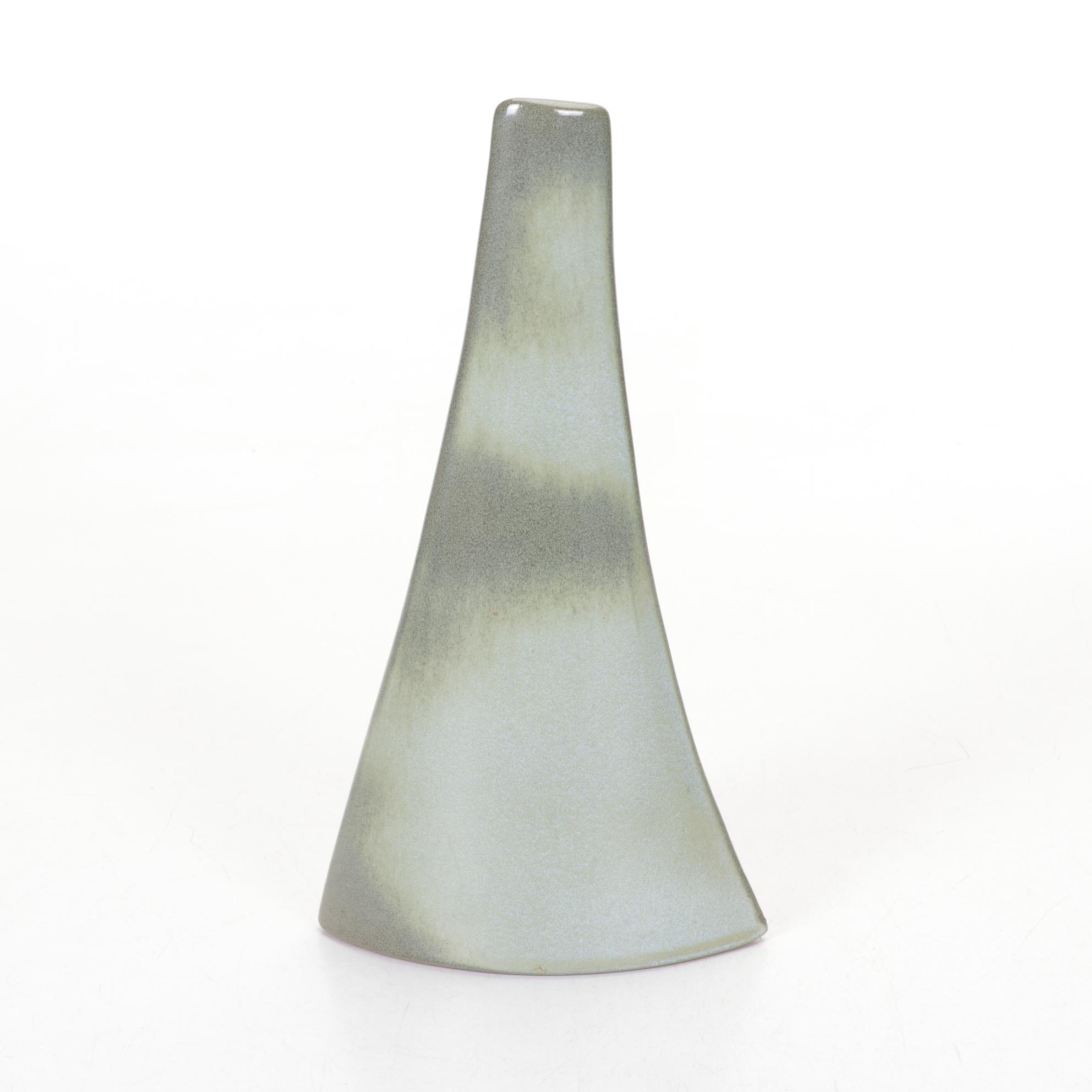 Roseville Pottery Wincraft Candlestick with Frankoma Prairie Green Vase and More