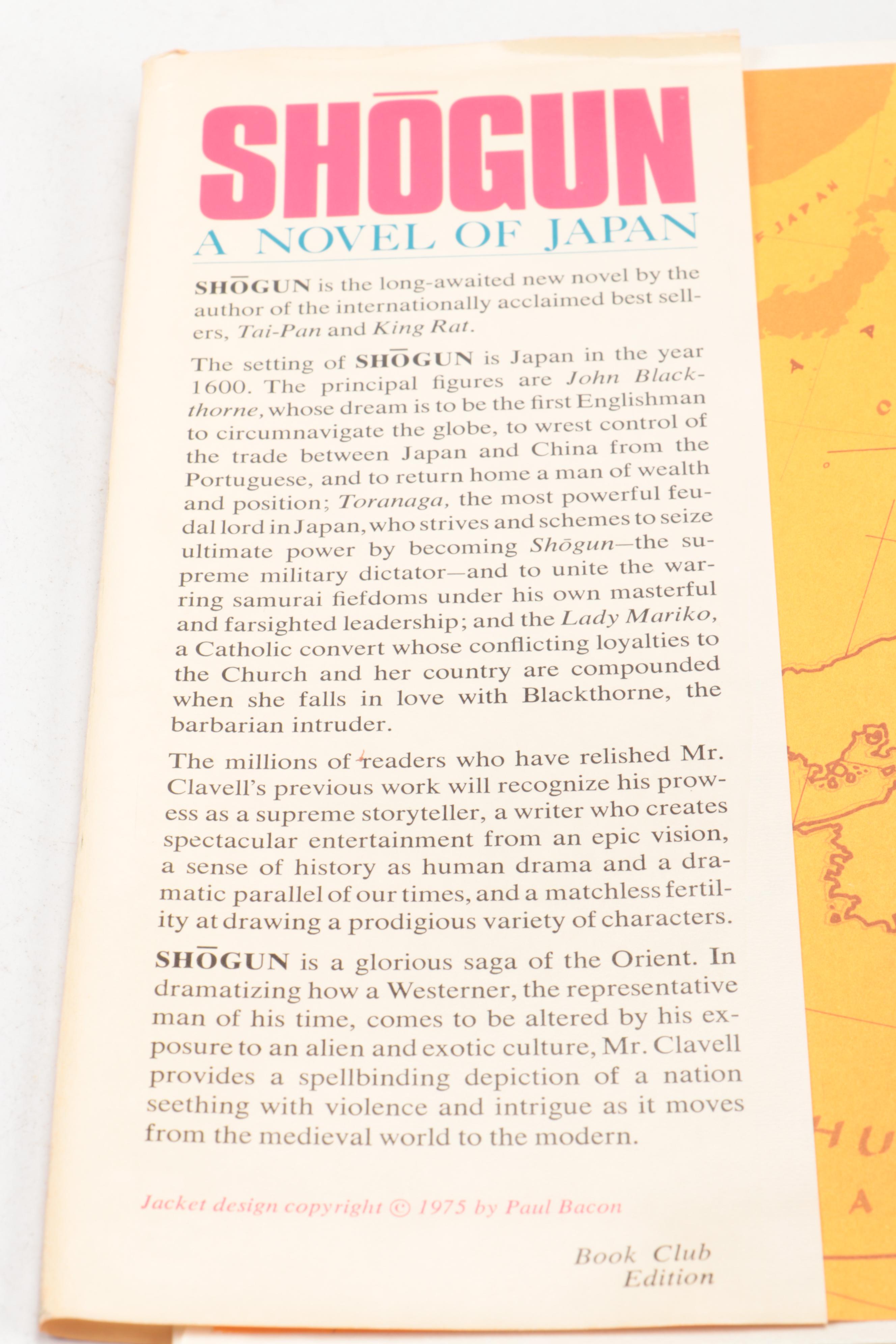 Book Club Edition "Shōgun" Volume 1-2 by James Clavell