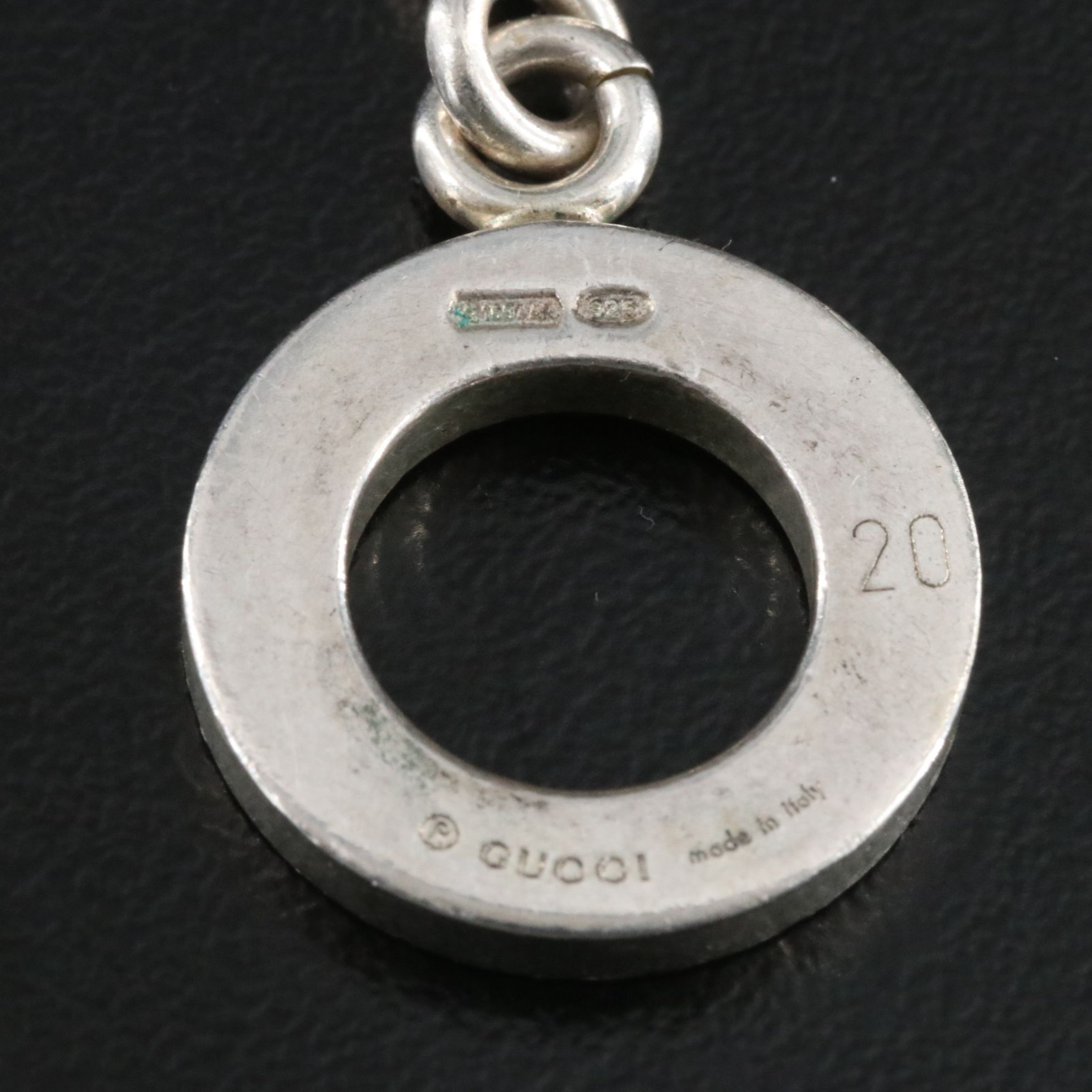 Gucci Sterling Boule Bead Toggle Bracelet