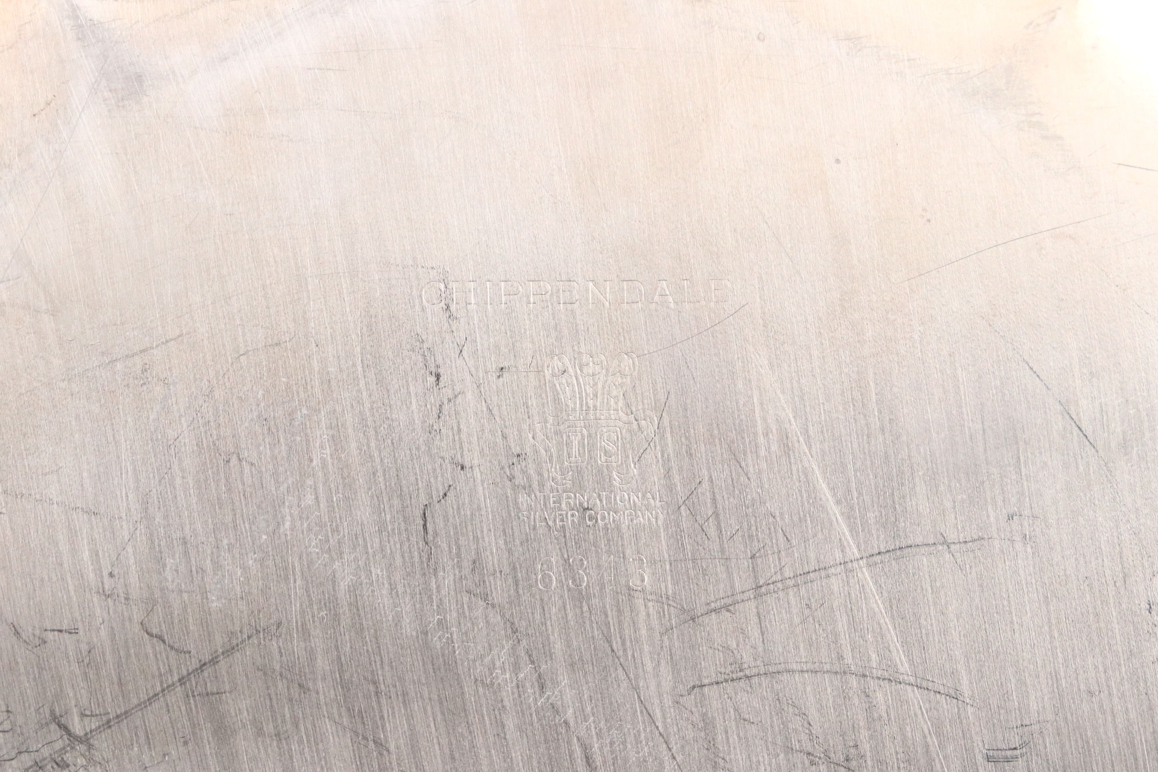 Pierced Casserole Dish with Silver Plate Chip and Dips, Trays and Nut Bowl