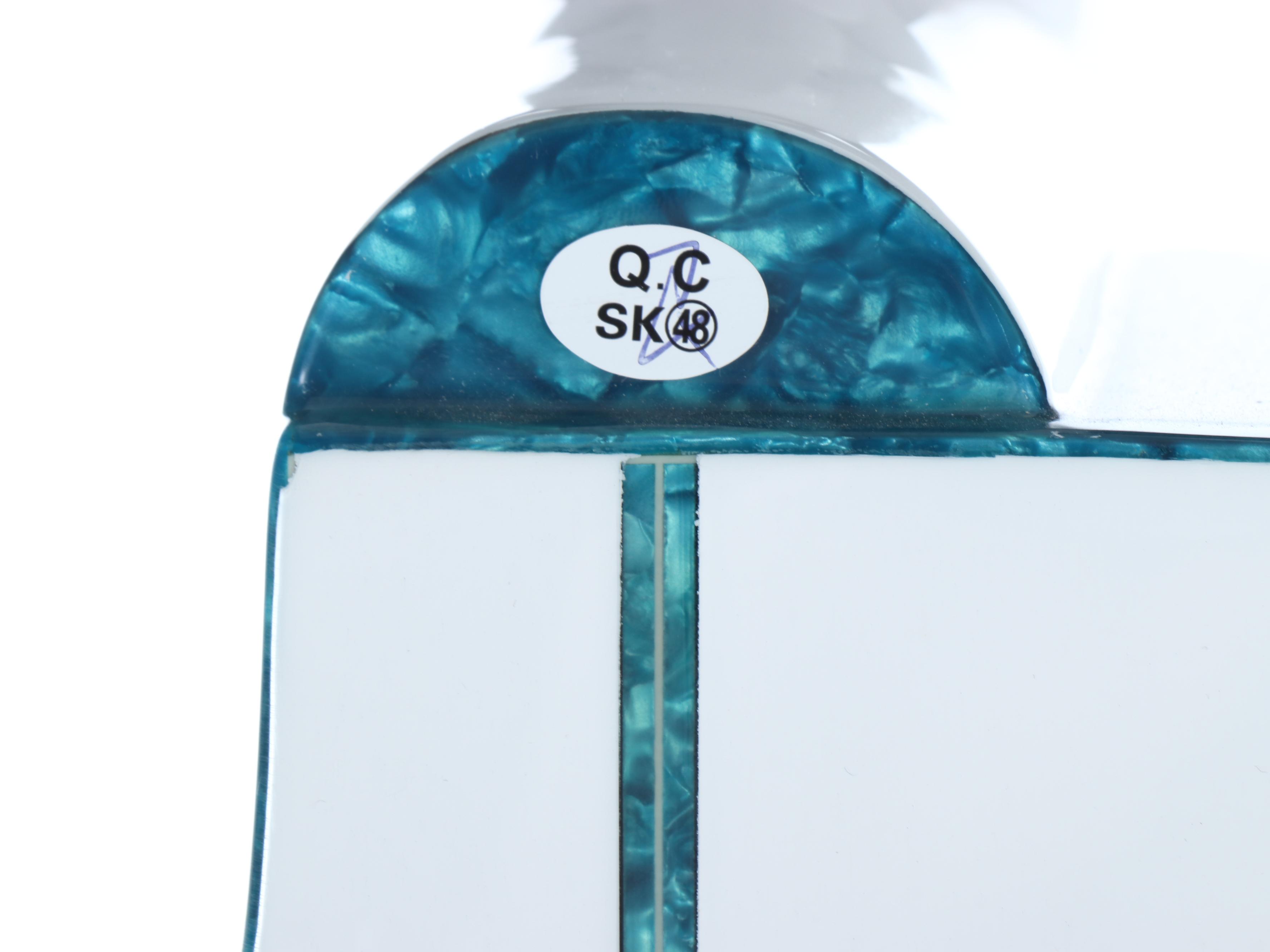 Oscar Schmidt by Washburn White Gloss Dreadnought Electric Acoustic Guitar