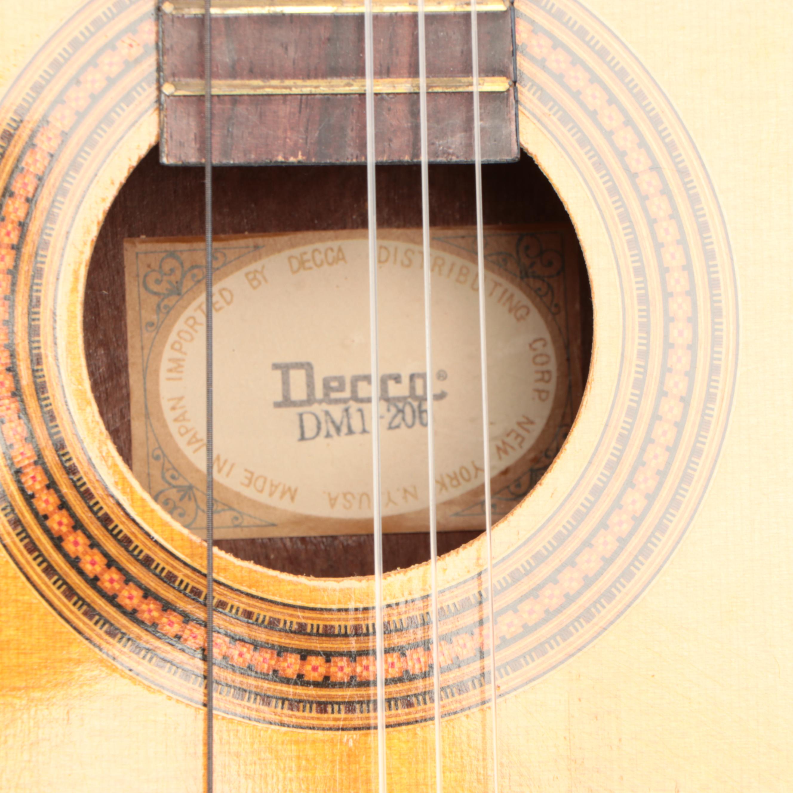 Decco DMI-206 Spruce Top Acoustic Guitar