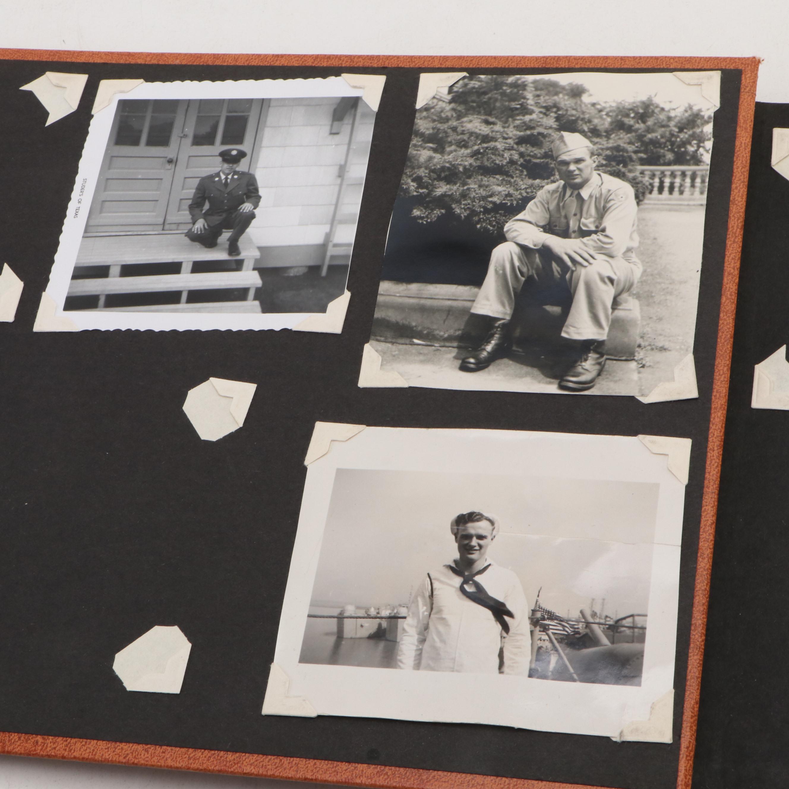 U.S. Army Training Center Fort Knox Book with Other Military Ephemera and Photos