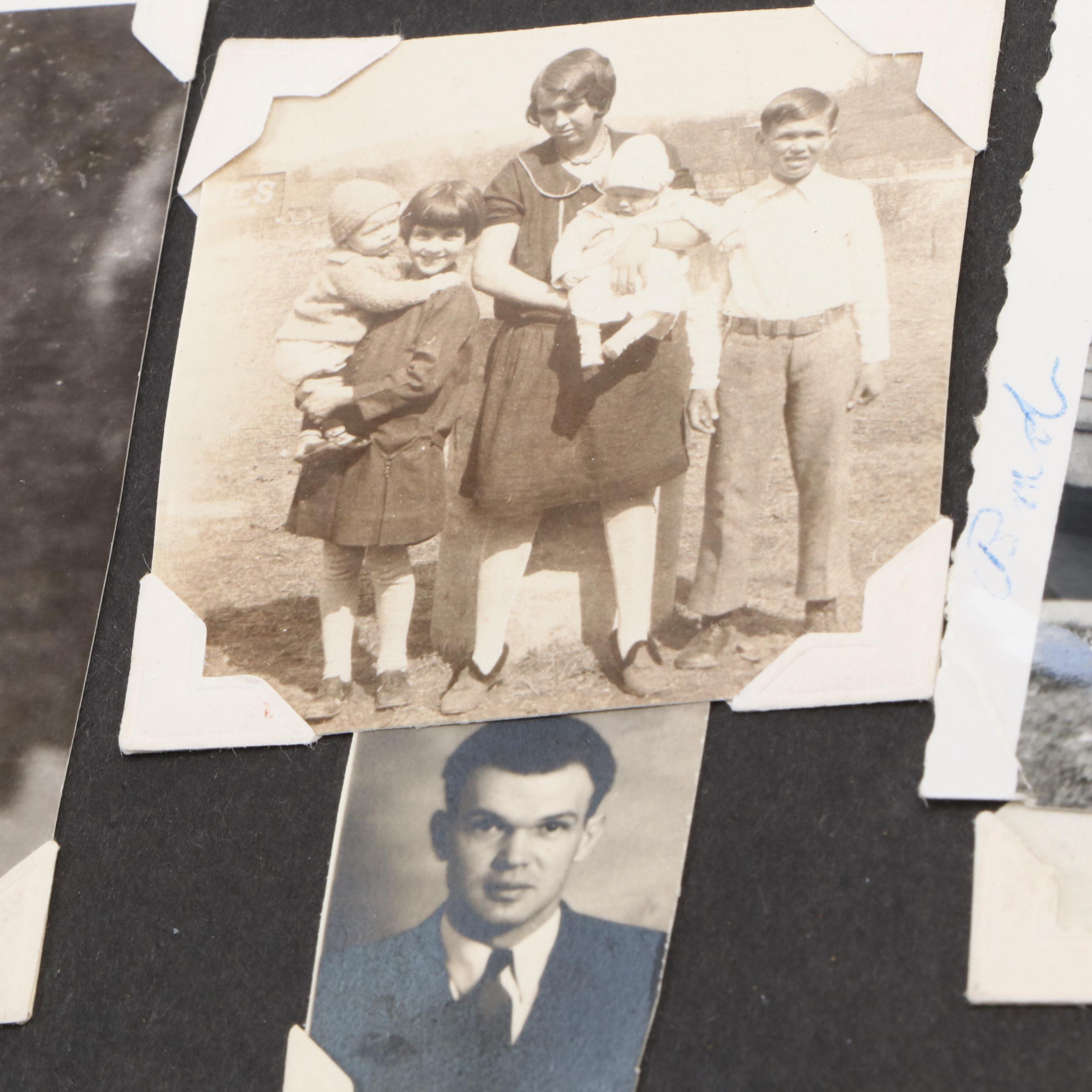 U.S. Army Training Center Fort Knox Book with Other Military Ephemera and Photos