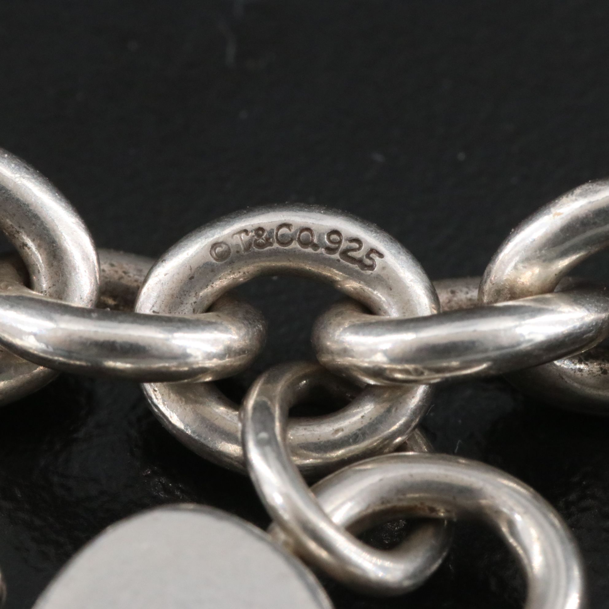 Tiffany & Co. Sterling Charm Bracelet with Tiffany Charms