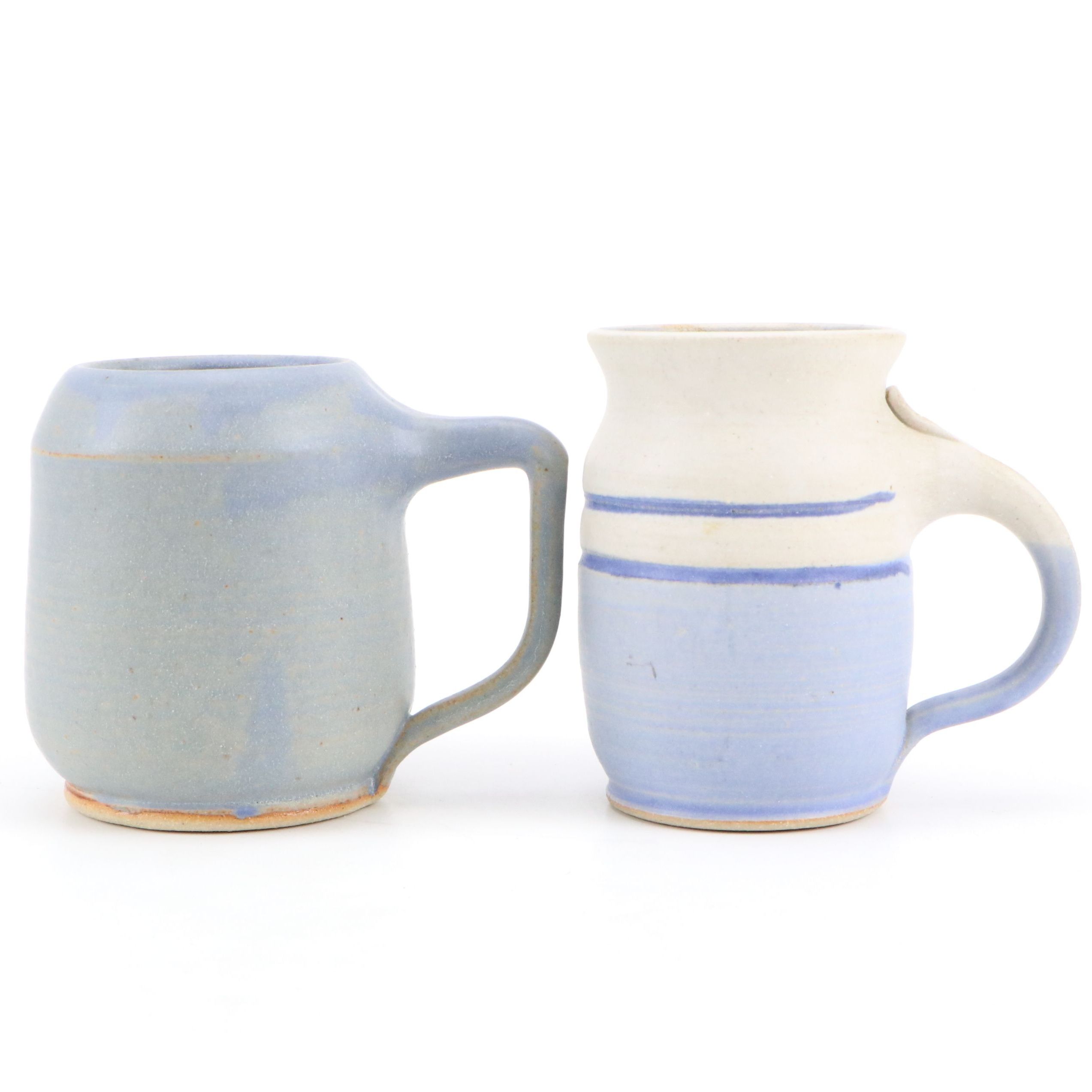 Dick Overman Handcrafted Stoneware Mugs