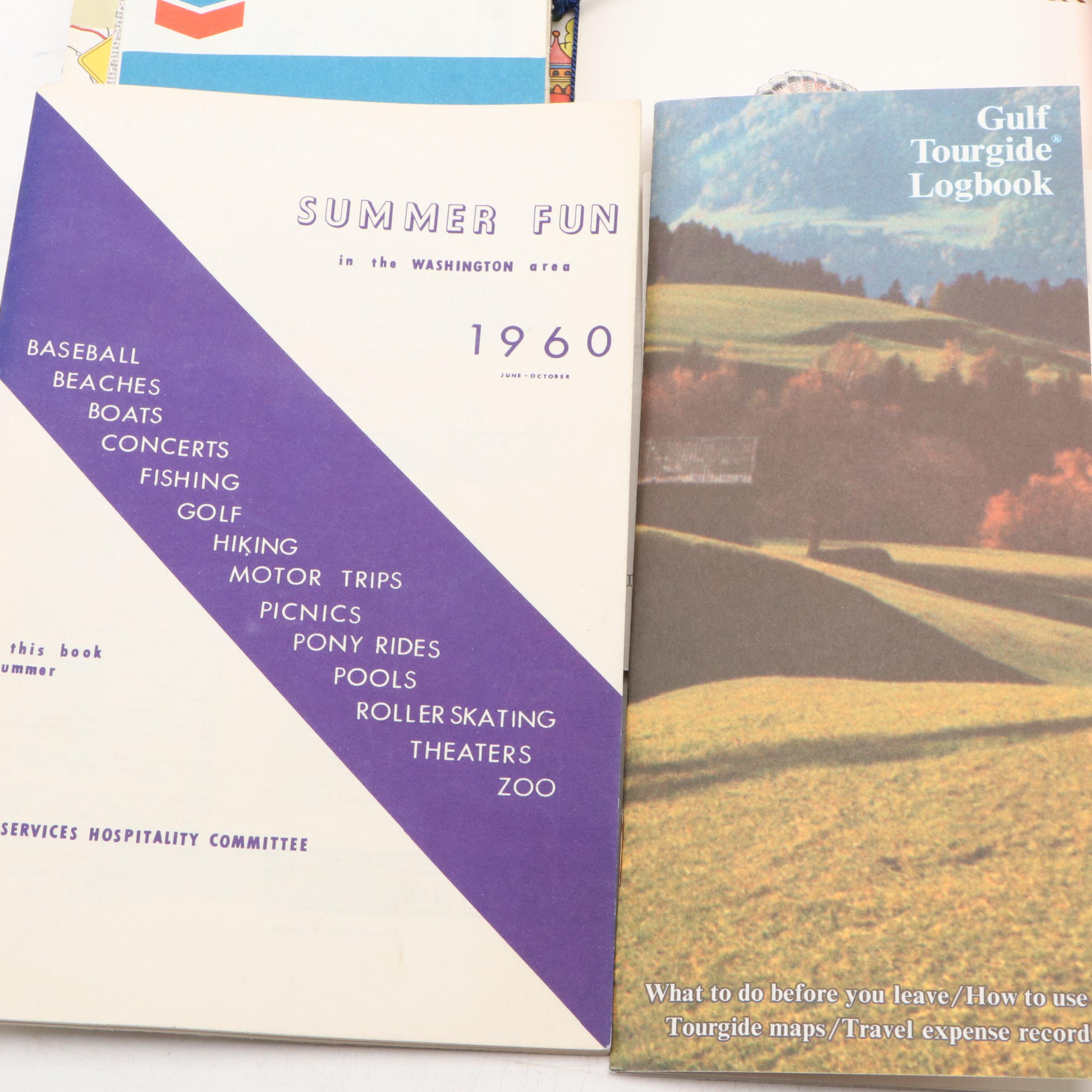 Washington D.C. Guides and Militaria, & Vintage Maps of America