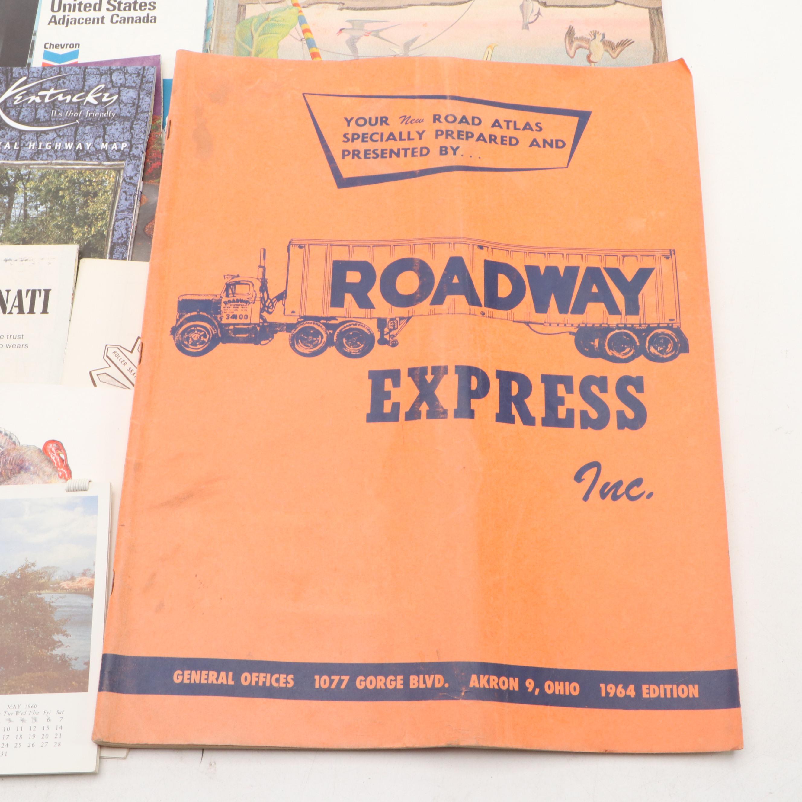 Washington D.C. Guides and Militaria, & Vintage Maps of America