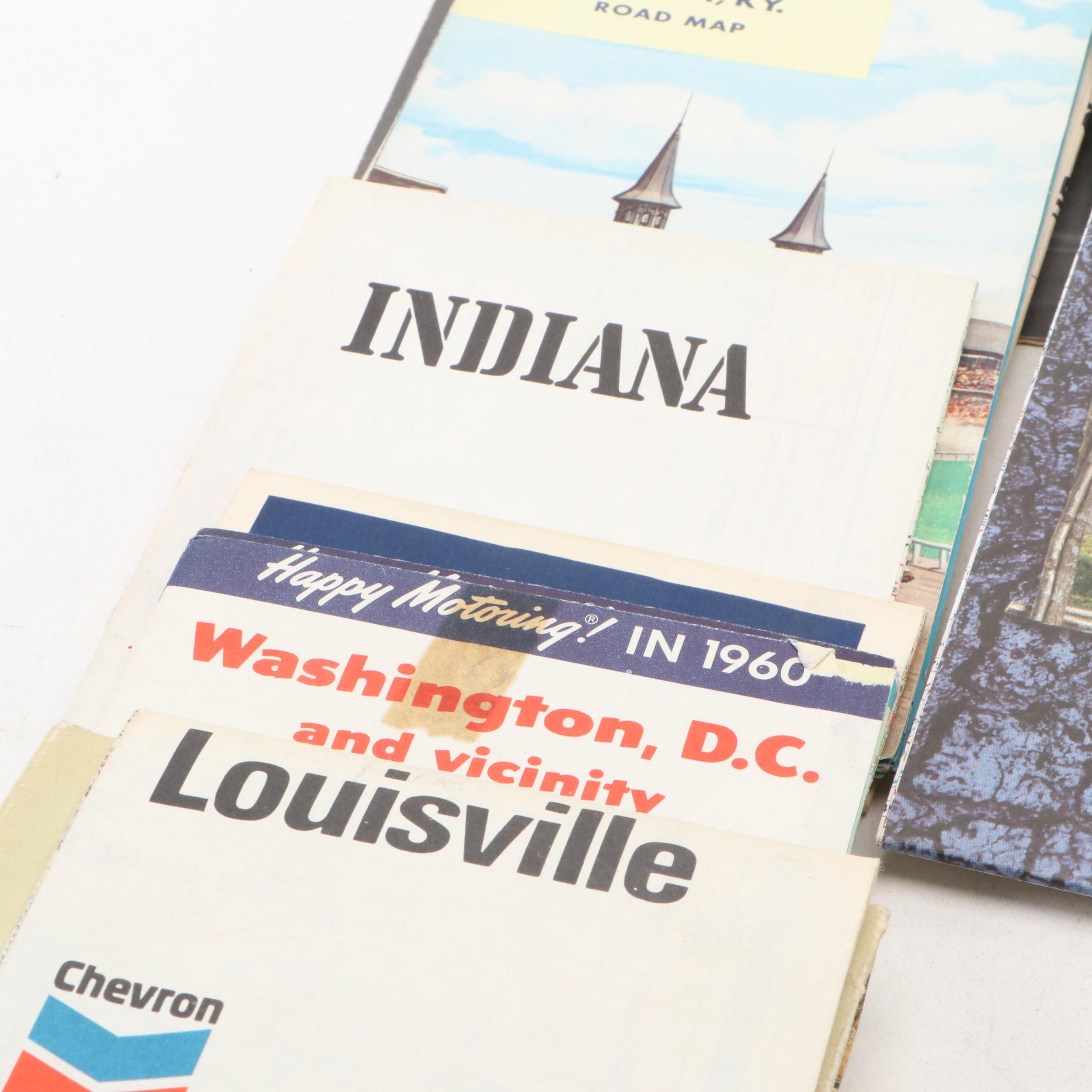 Washington D.C. Guides and Militaria, & Vintage Maps of America