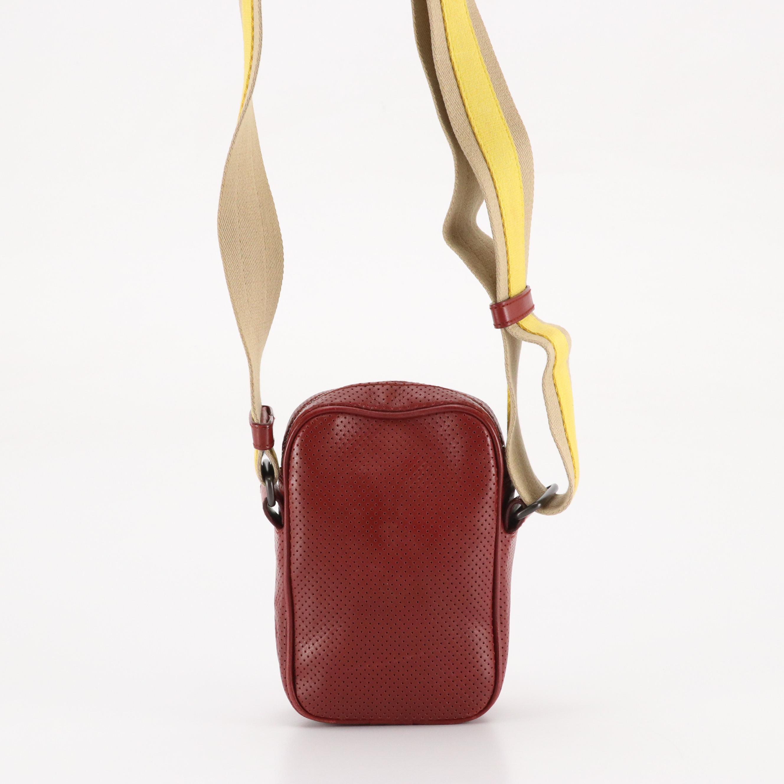 Bottega Veneta Perforated Intrecciato Leather Camera Bag