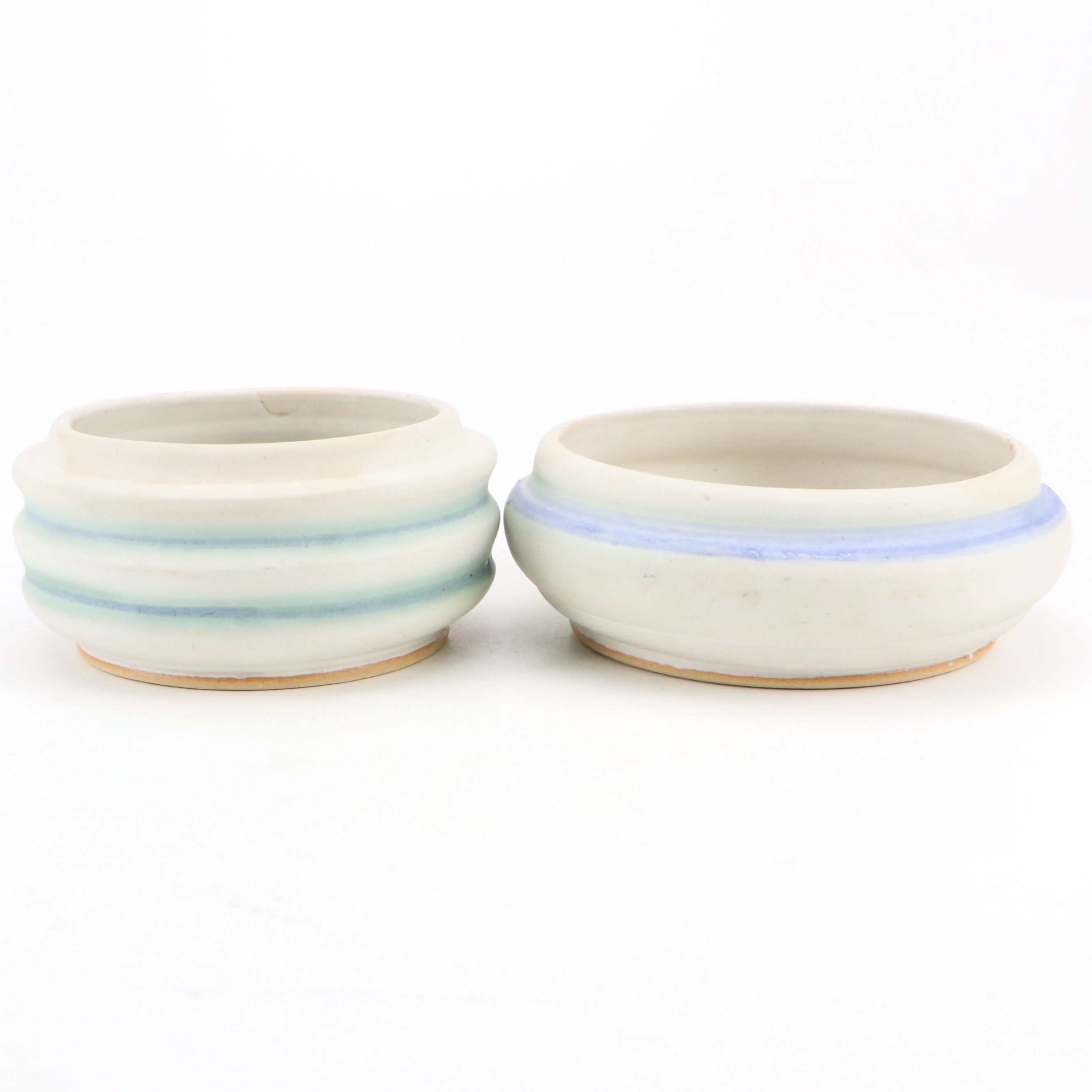 Dick Overman Handcrafted Decorative Stoneware Bowls