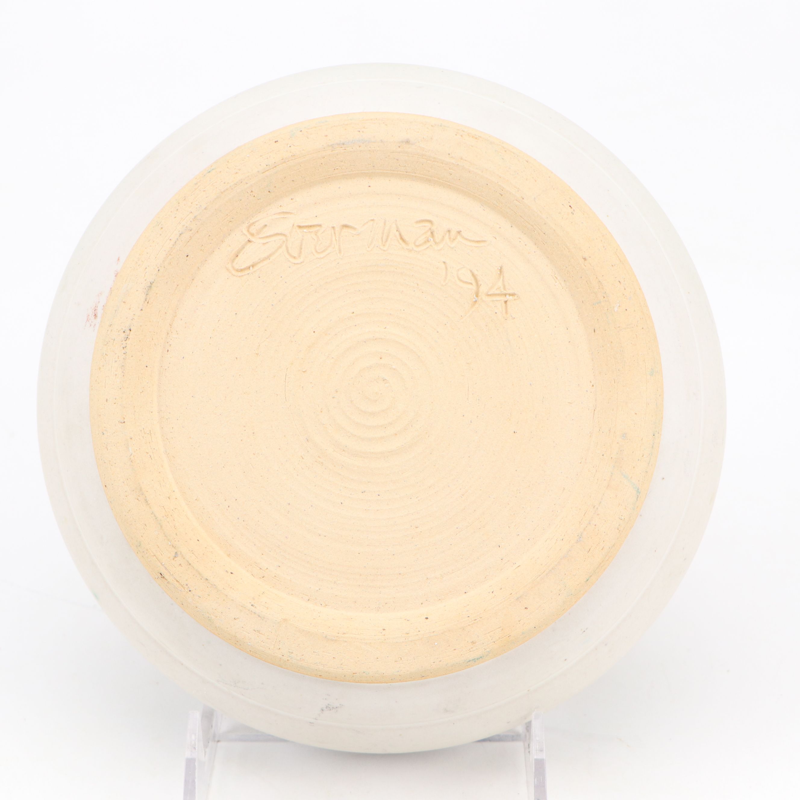 Dick Overman Handcrafted Decorative Stoneware Bowls