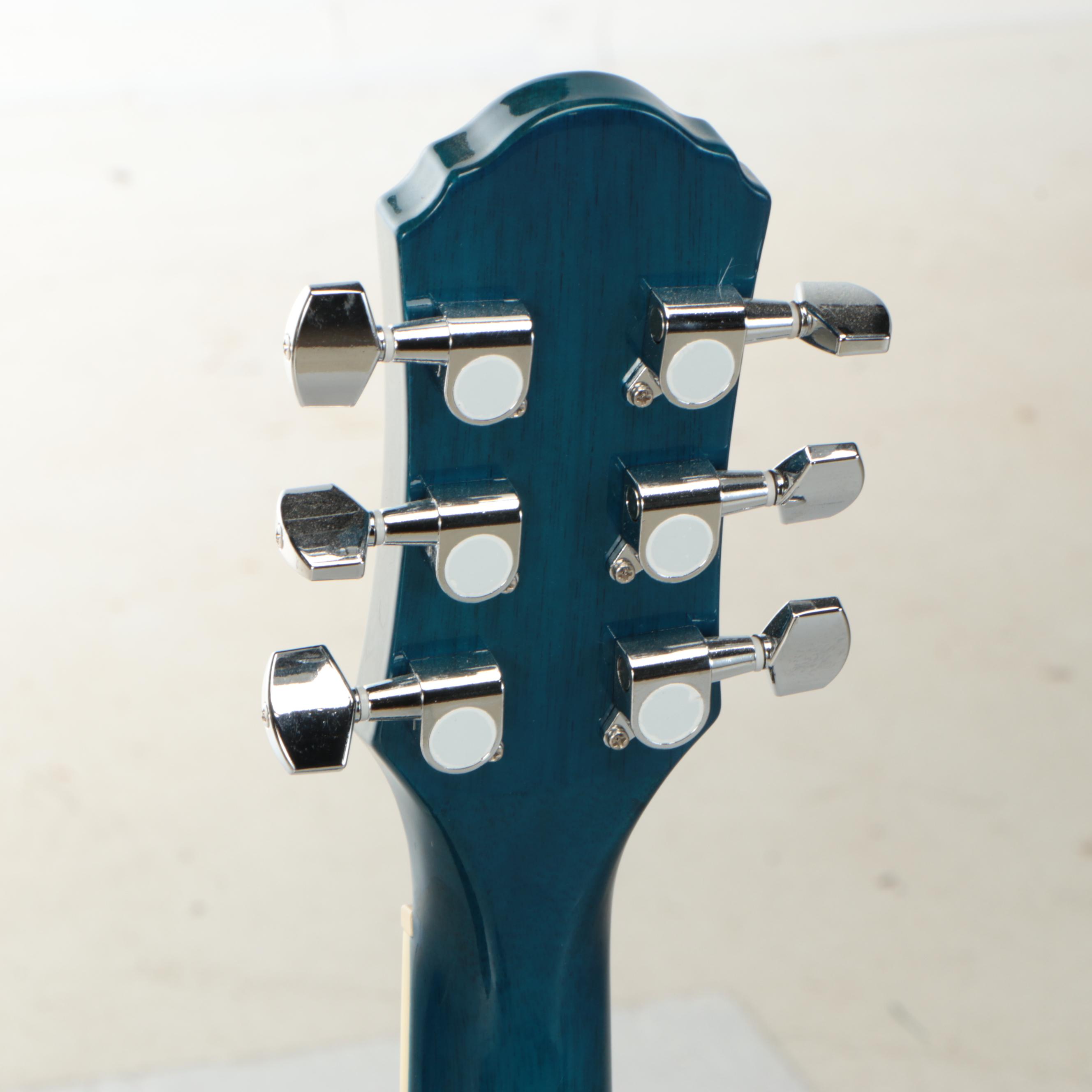 Oscar Schmidt by Washburn 1/2 Size Dreadnought Blue Acoustic Guitar