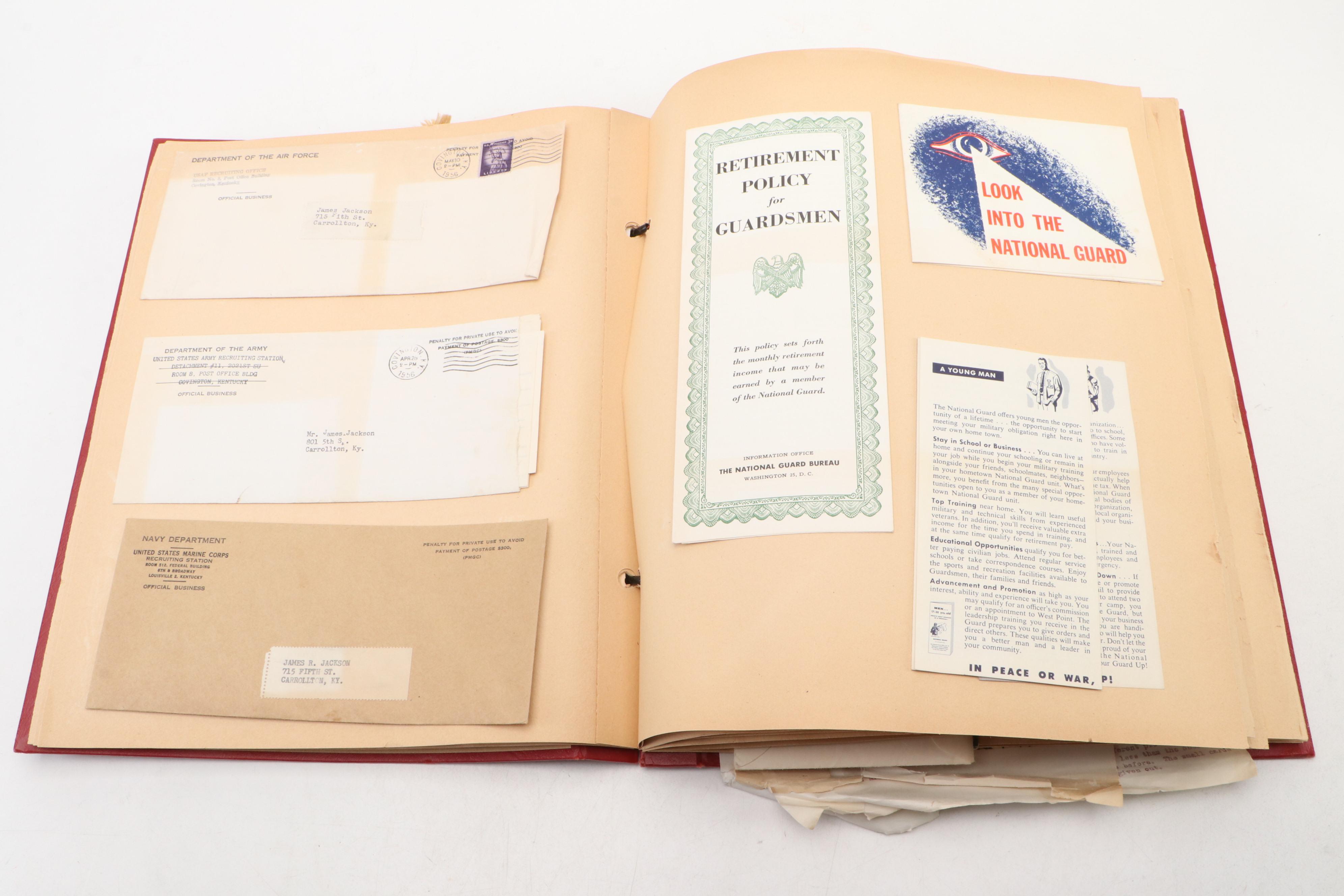 Carrollton High School with Other Yearbooks and World War II Era Ephemera