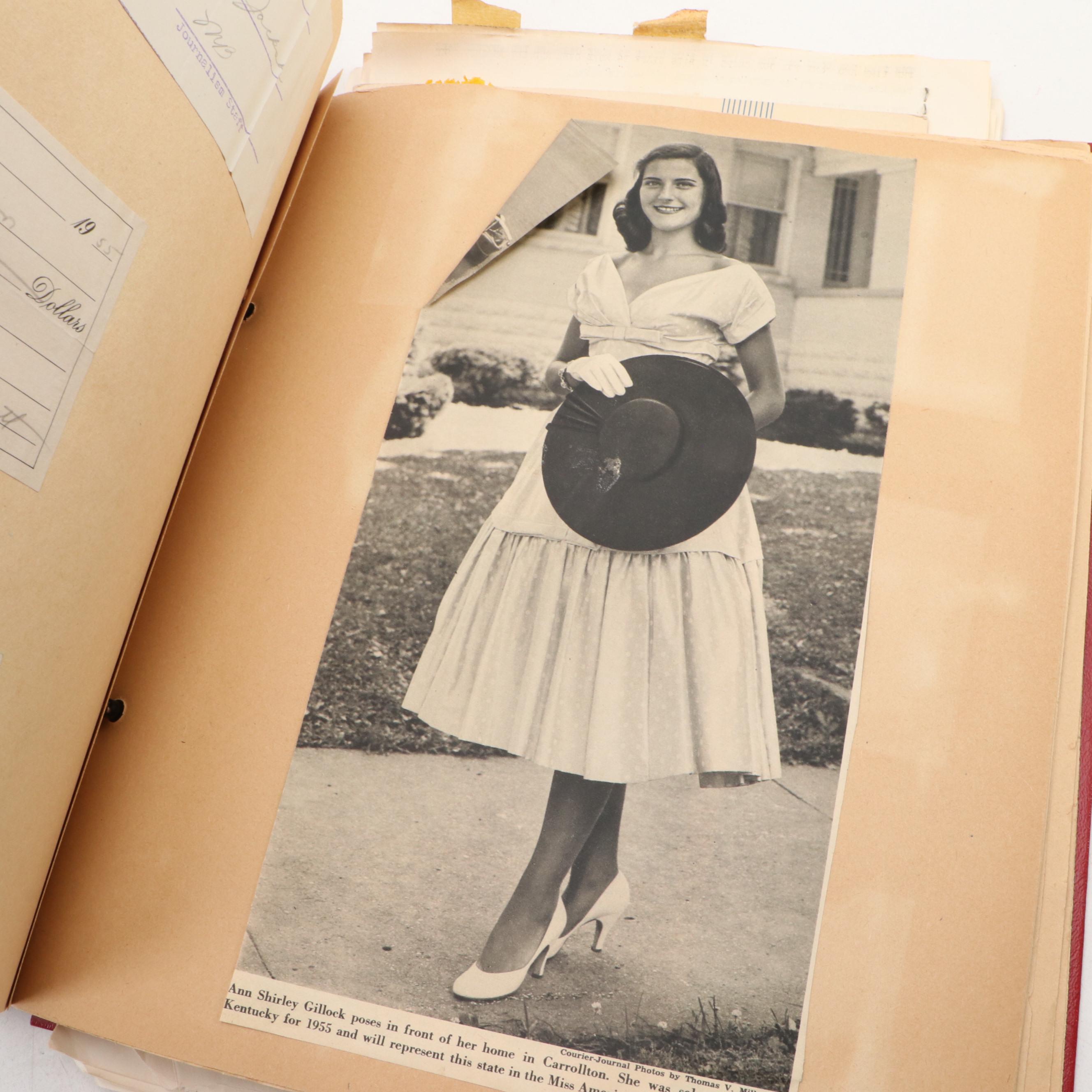 Carrollton High School with Other Yearbooks and World War II Era Ephemera