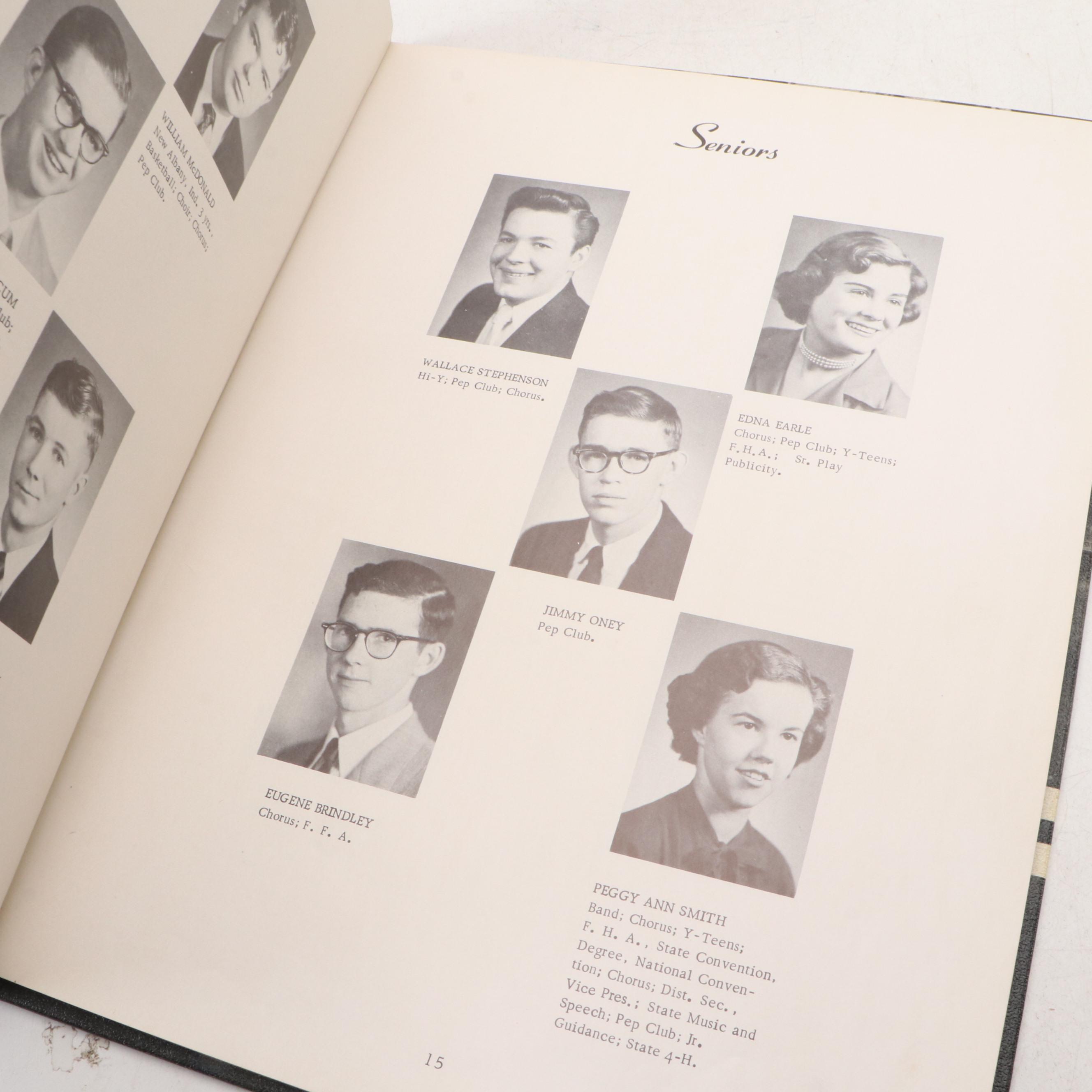 Carrollton High School with Other Yearbooks and World War II Era Ephemera