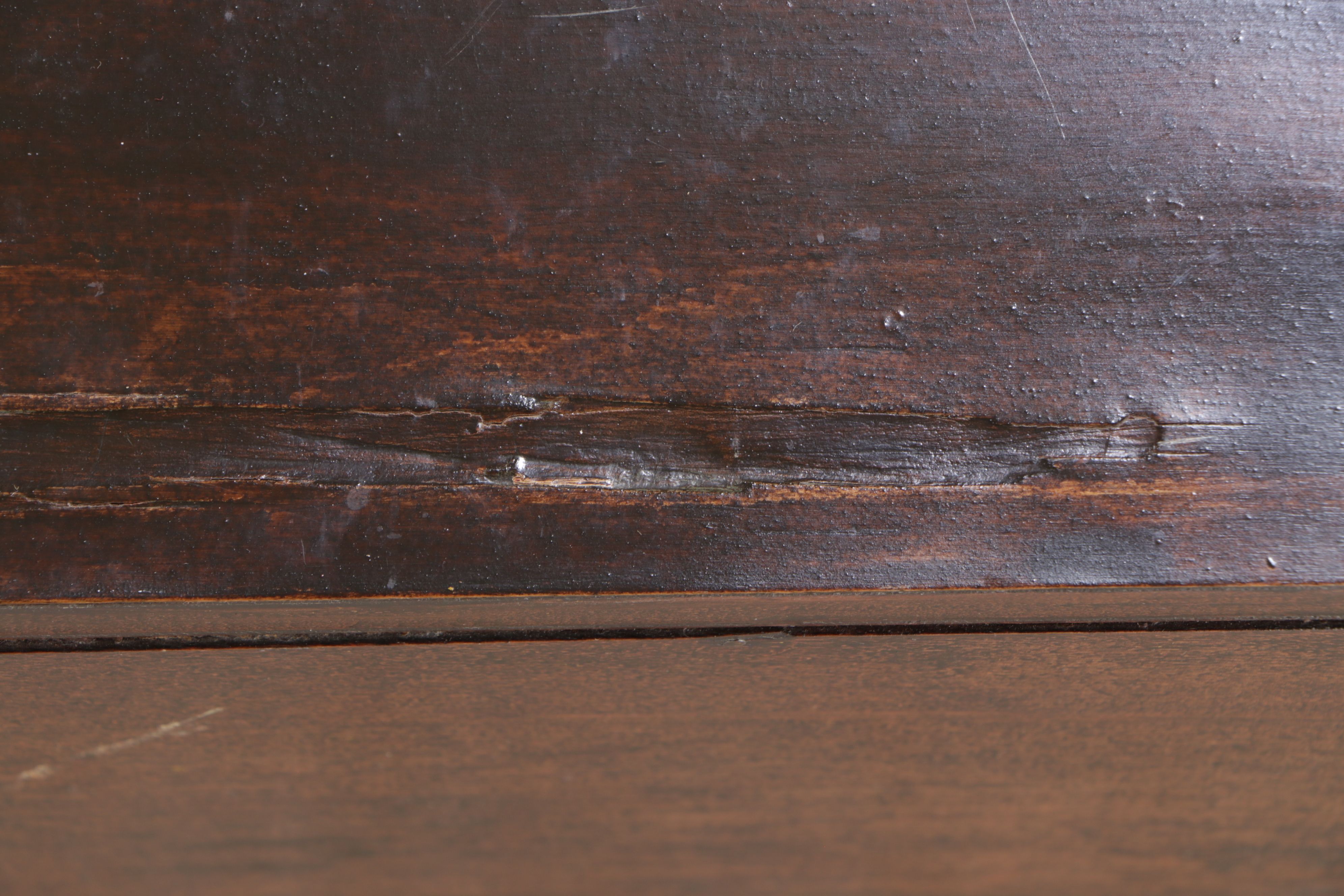 William and Mary Style Low Chest of Drawers, 20th Century