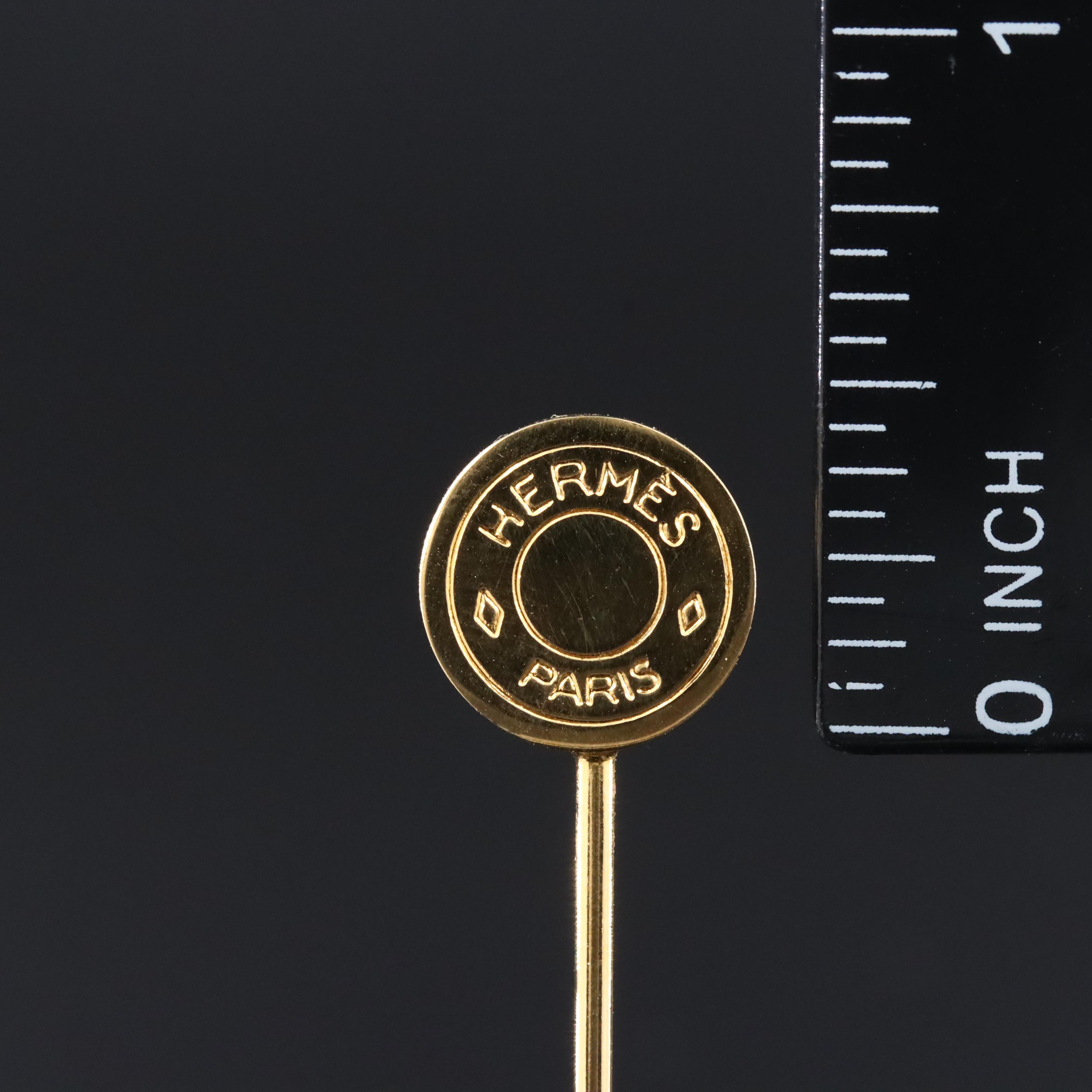 Hermès Paris Stick Pin