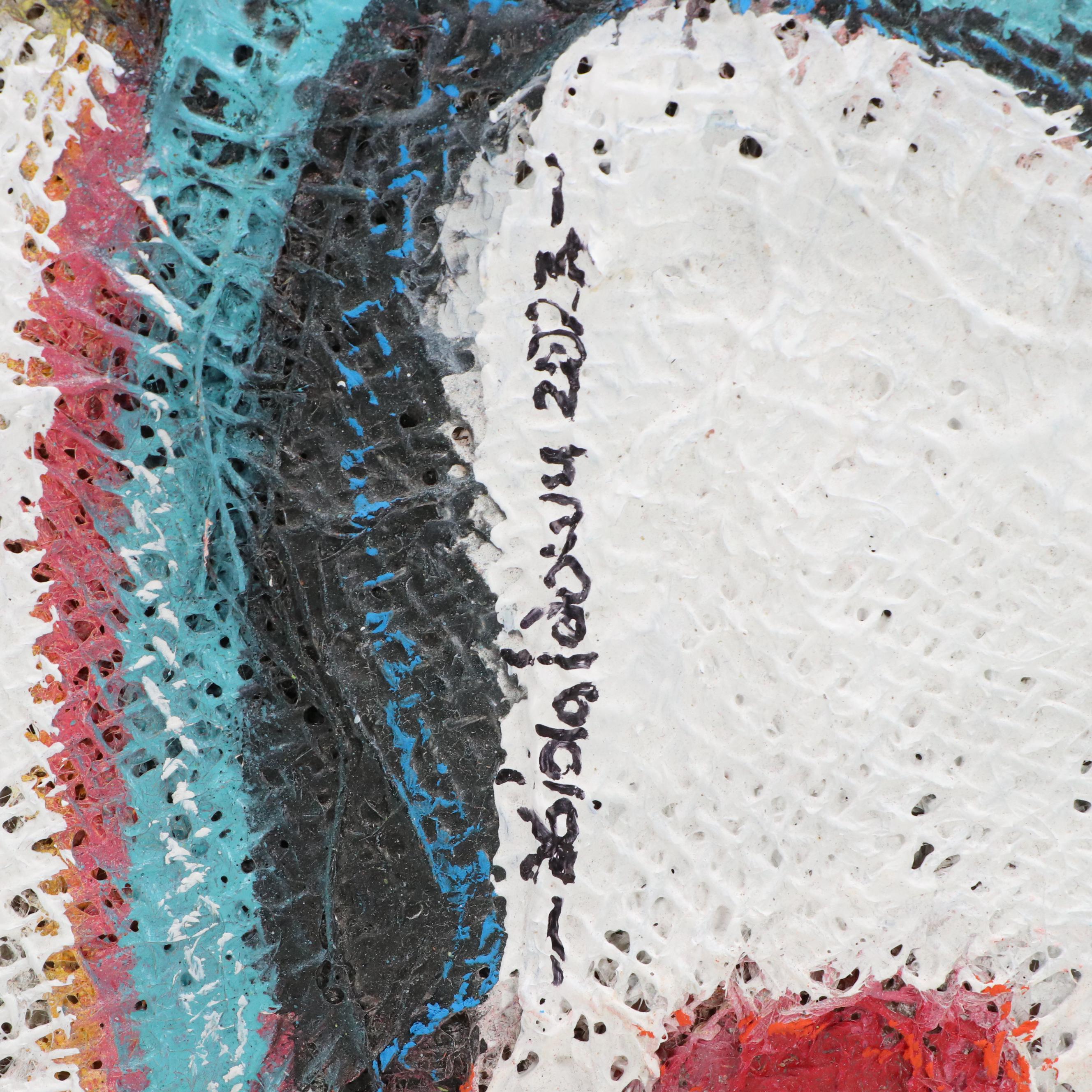 Abiola Idowu Stylized Portrait Collage "Love," 2023