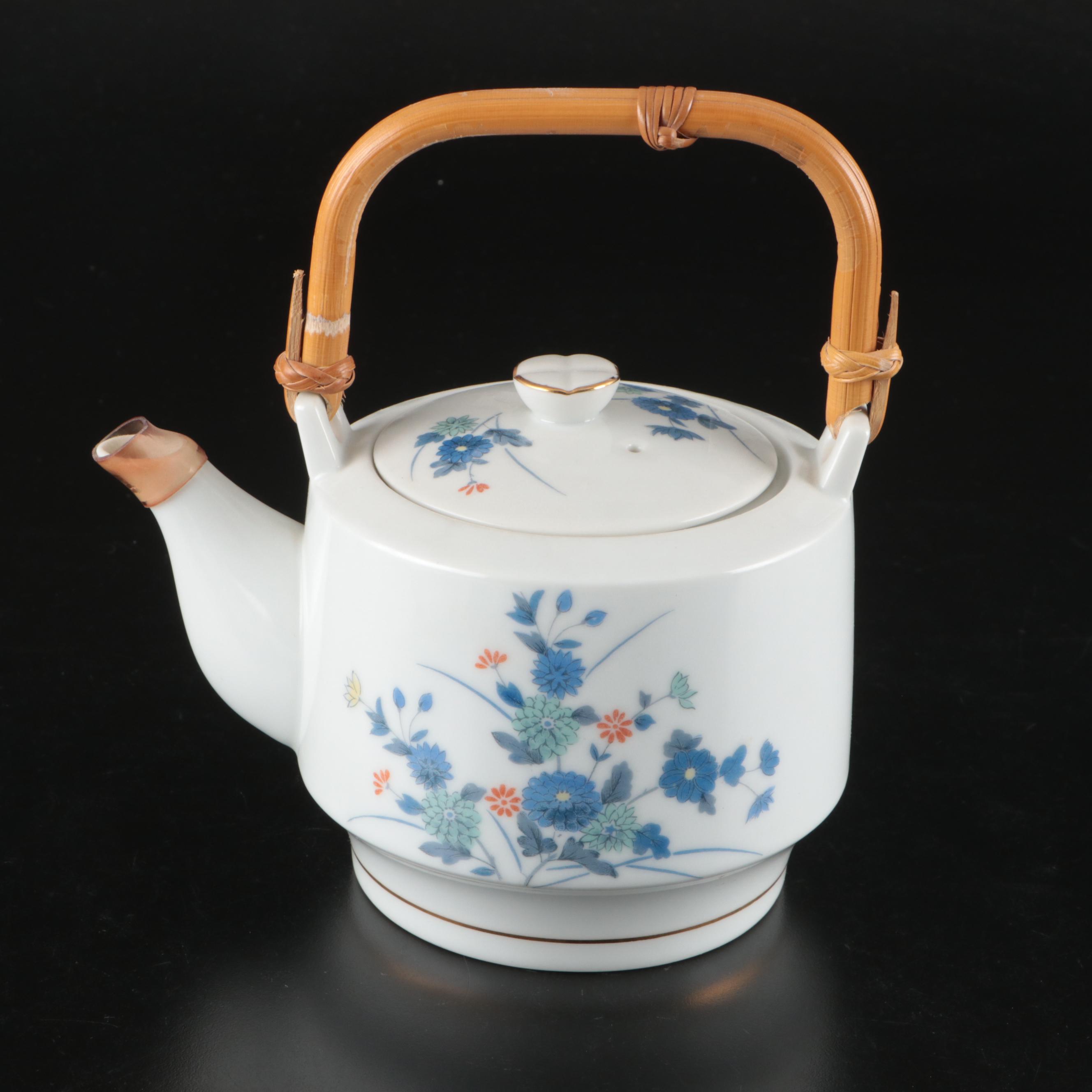 Japanese Porcelain Teapots and Cups