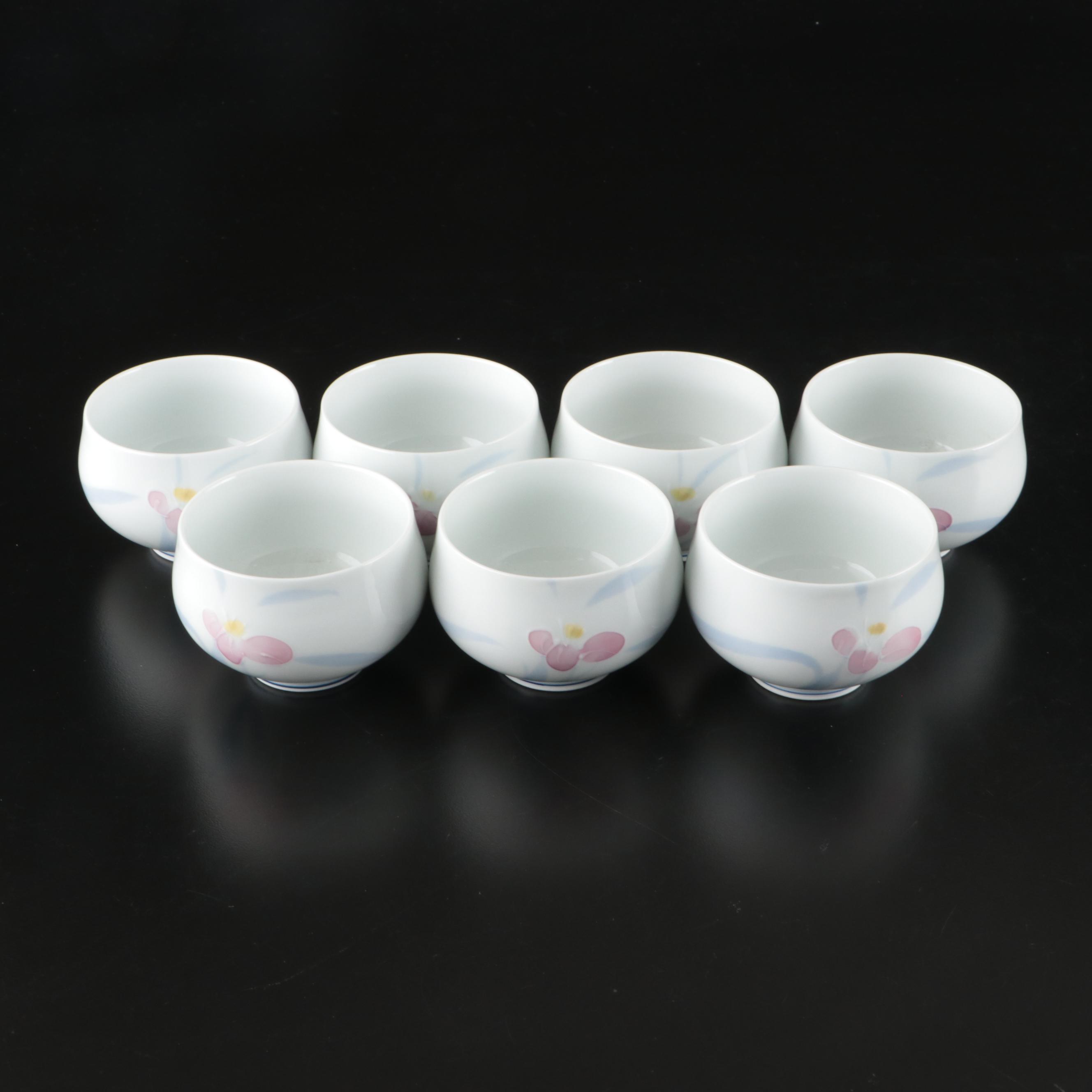 Japanese Porcelain Teapots and Cups