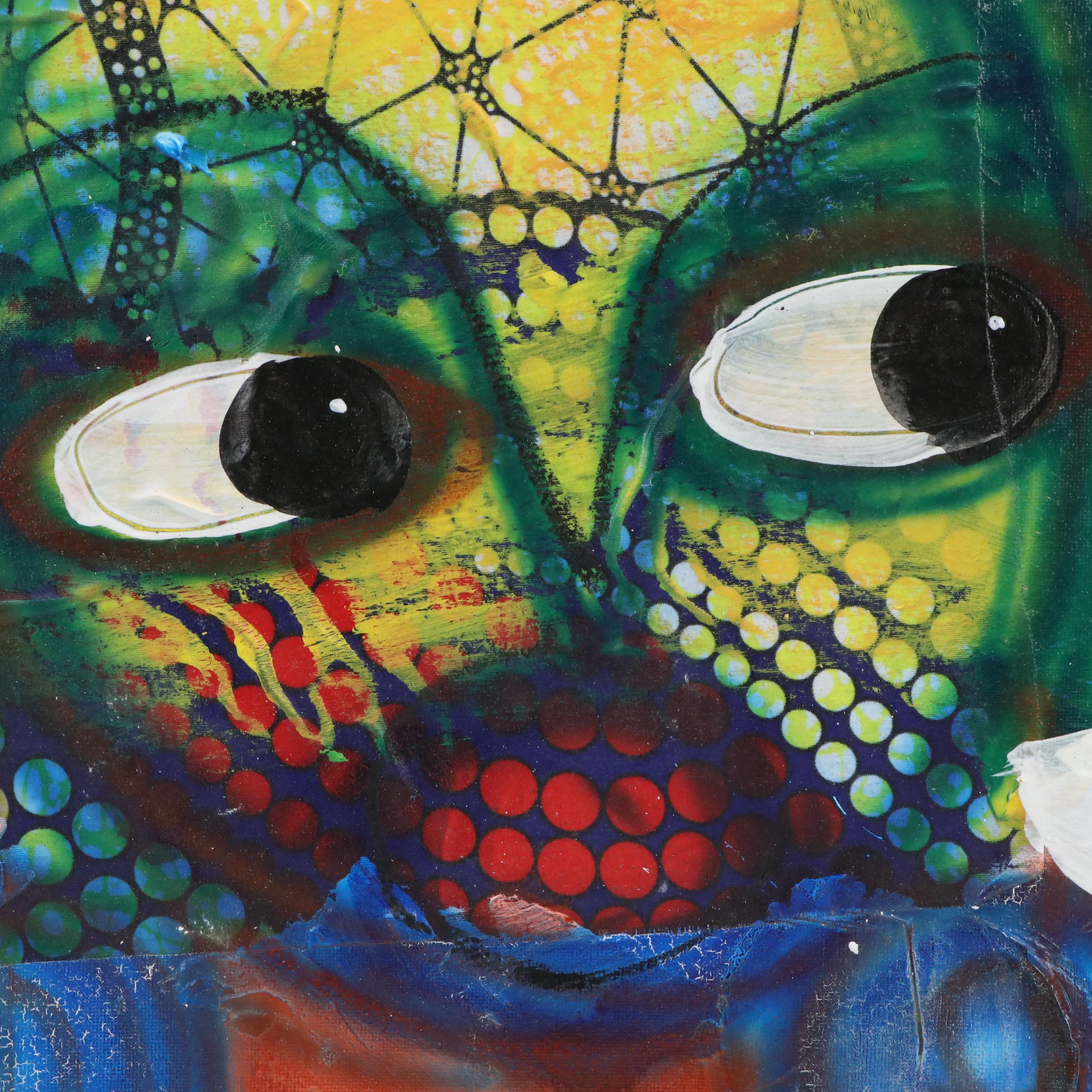 Abiola Idowu Stylized Portrait Collage "Summer Dress Code," 2023