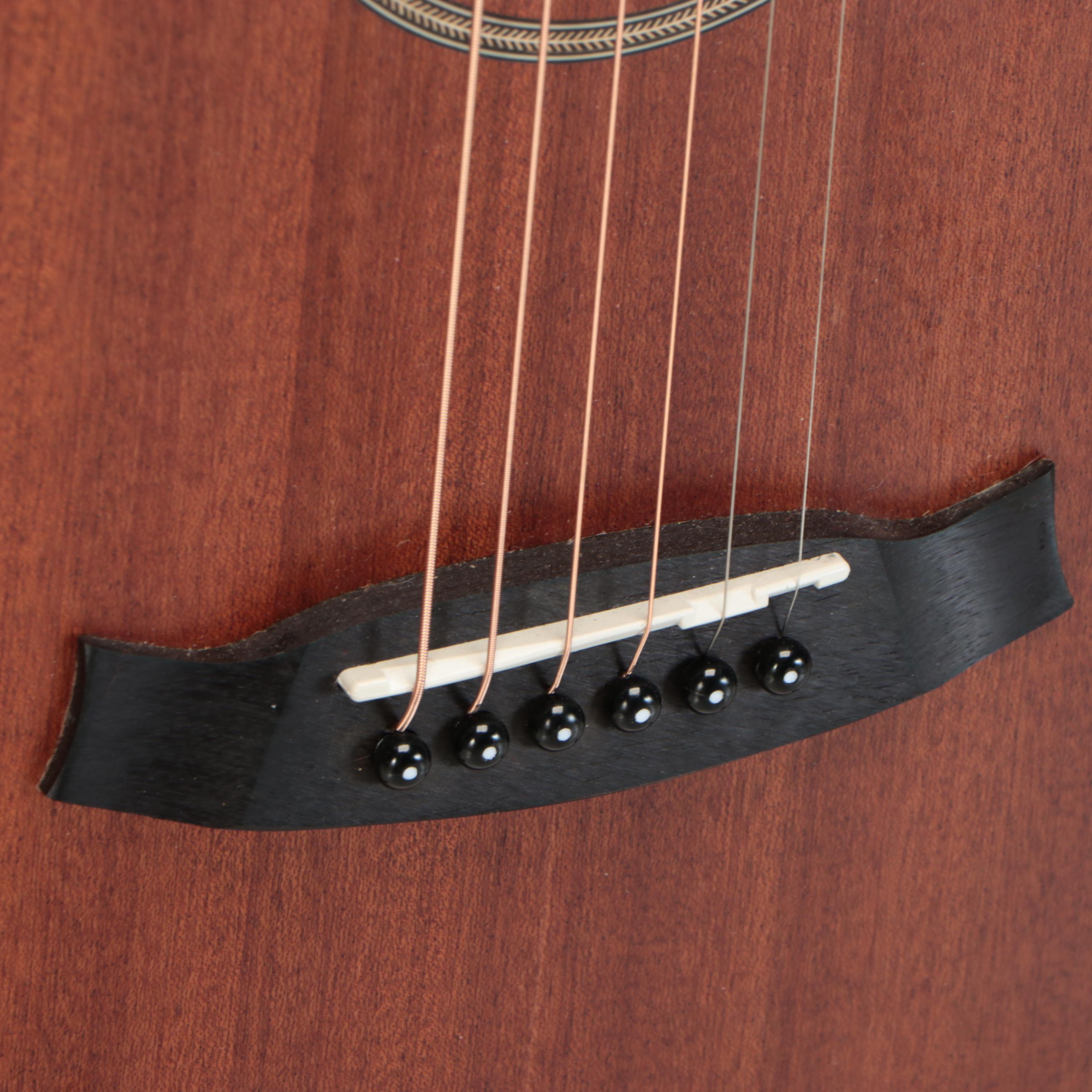 Tanglewood TW2T Winterleaf Handcrafted Mahogany Travel Acoustic Guitar