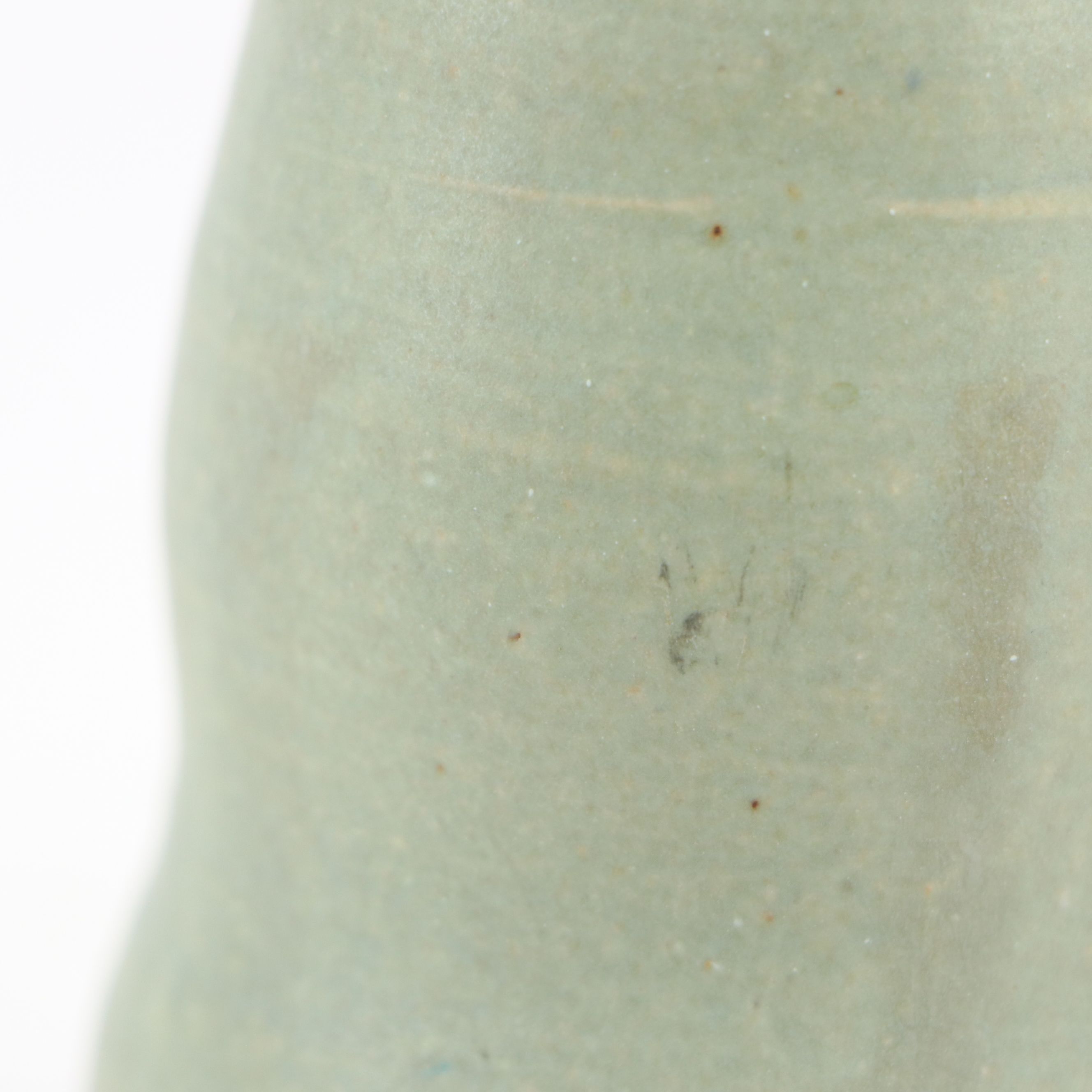 Dick Overman Handcrafted Ceramic Honey Pot and Bud Vase