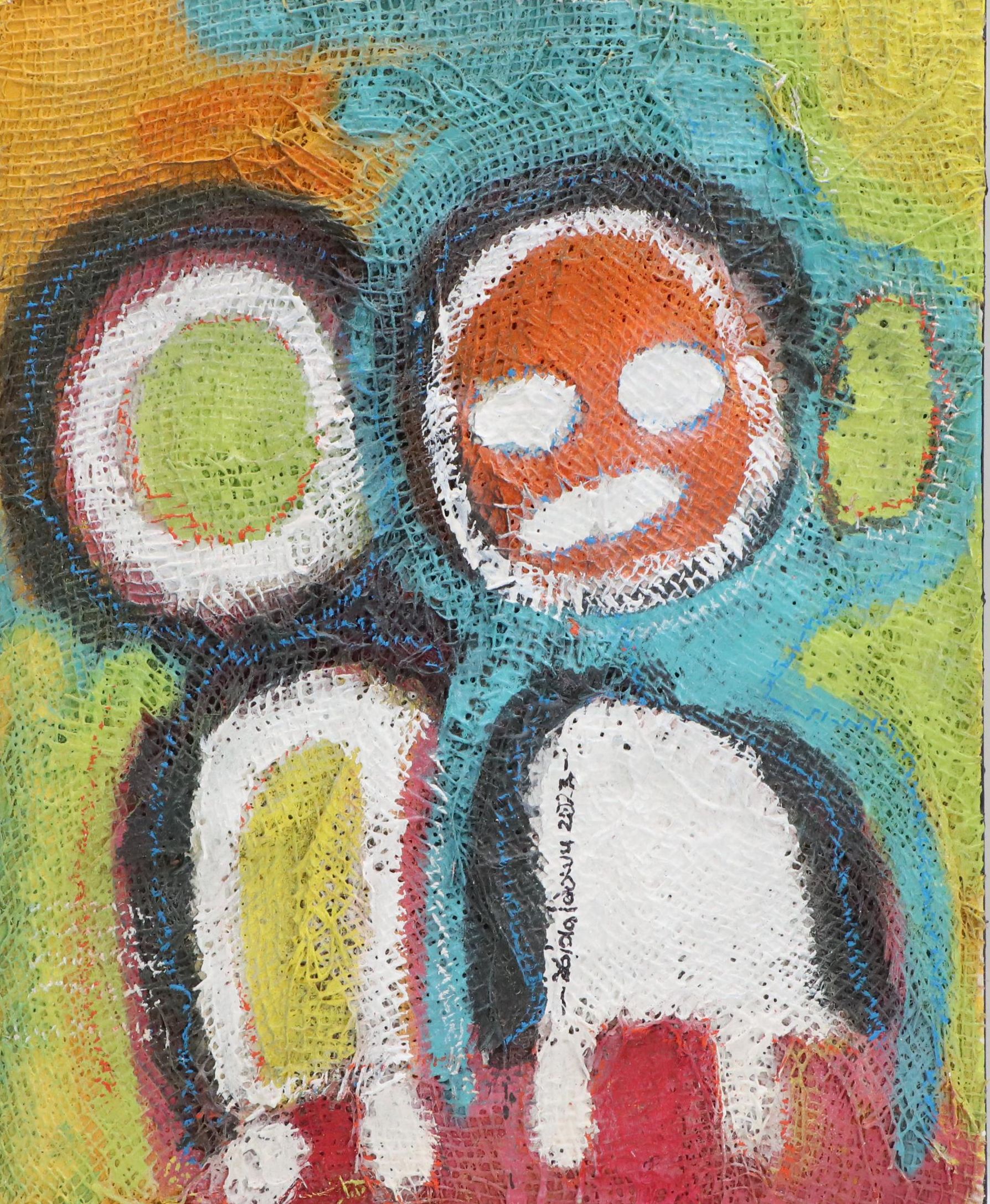 Abiola Idowu Stylized Portrait Collage "Love," 2023