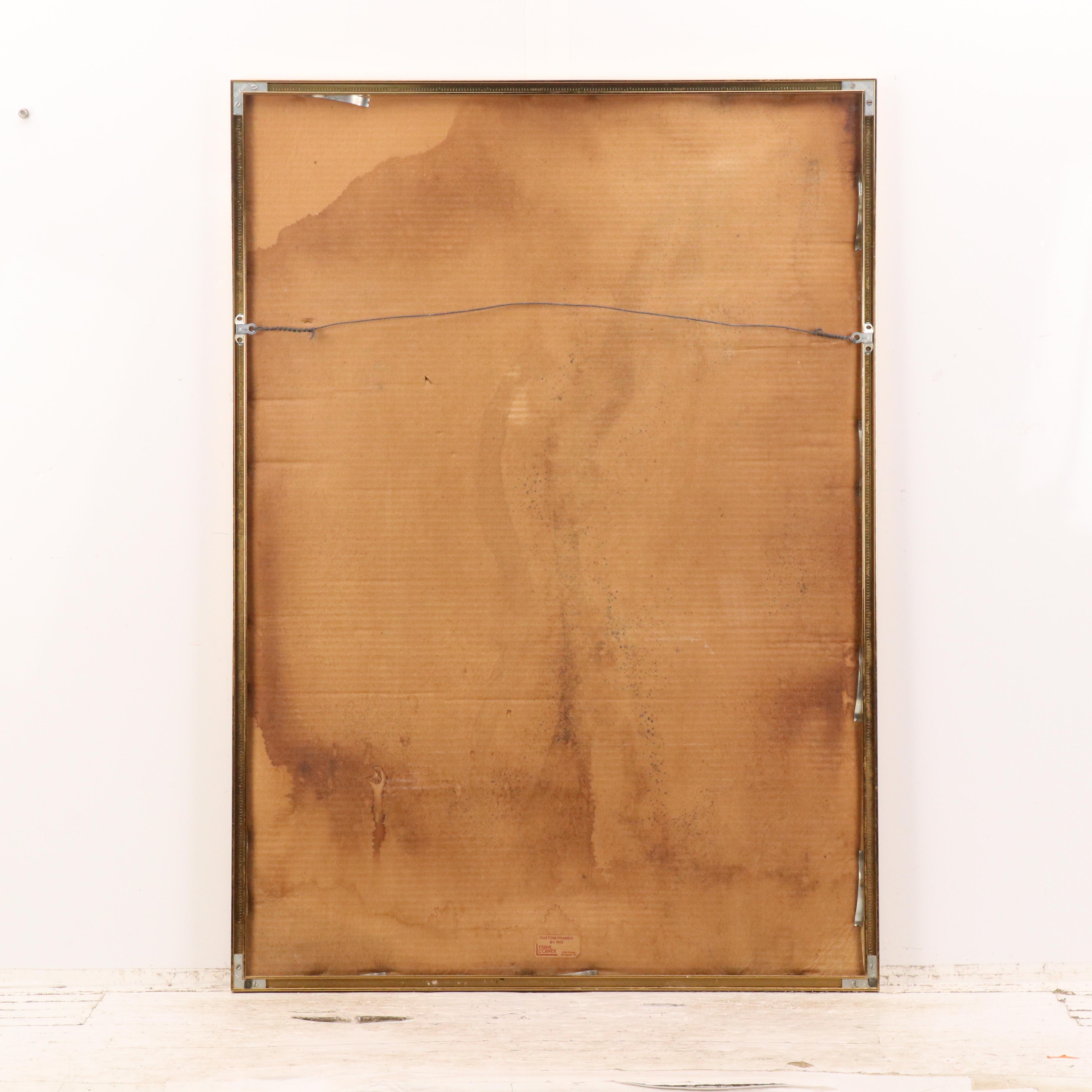 Offset Lithograph "Tableau Généalogique des Rois de France"