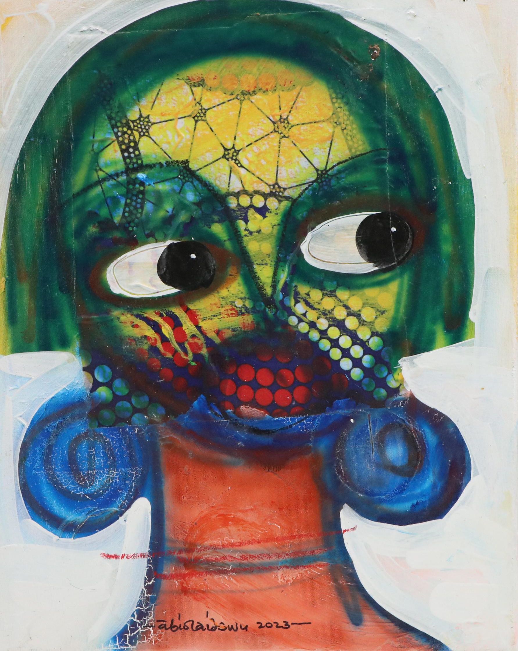 Abiola Idowu Stylized Portrait Collage "Summer Dress Code," 2023