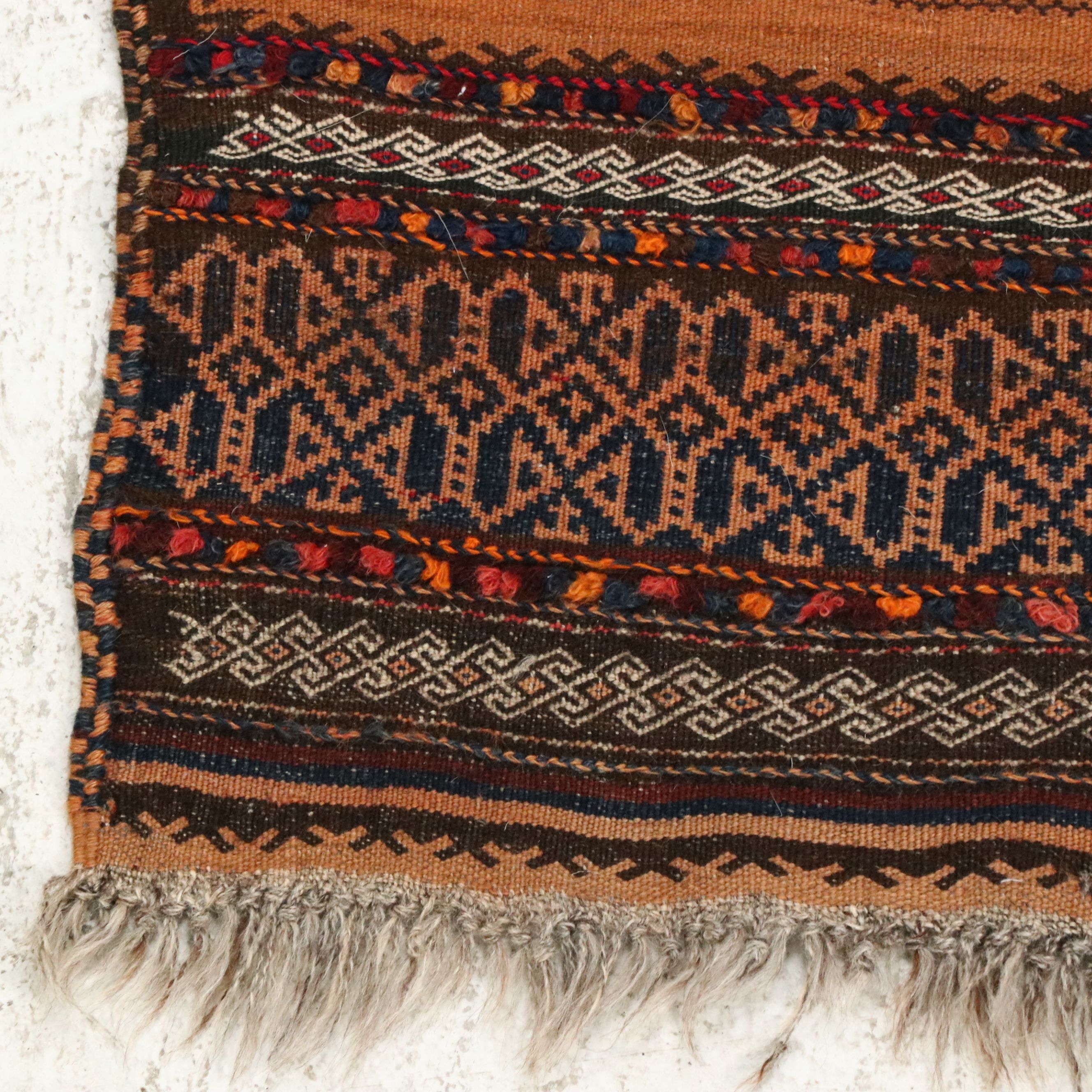 2'1 x 6'11 Handwoven Turkish Mut Cicim Carpet Runner