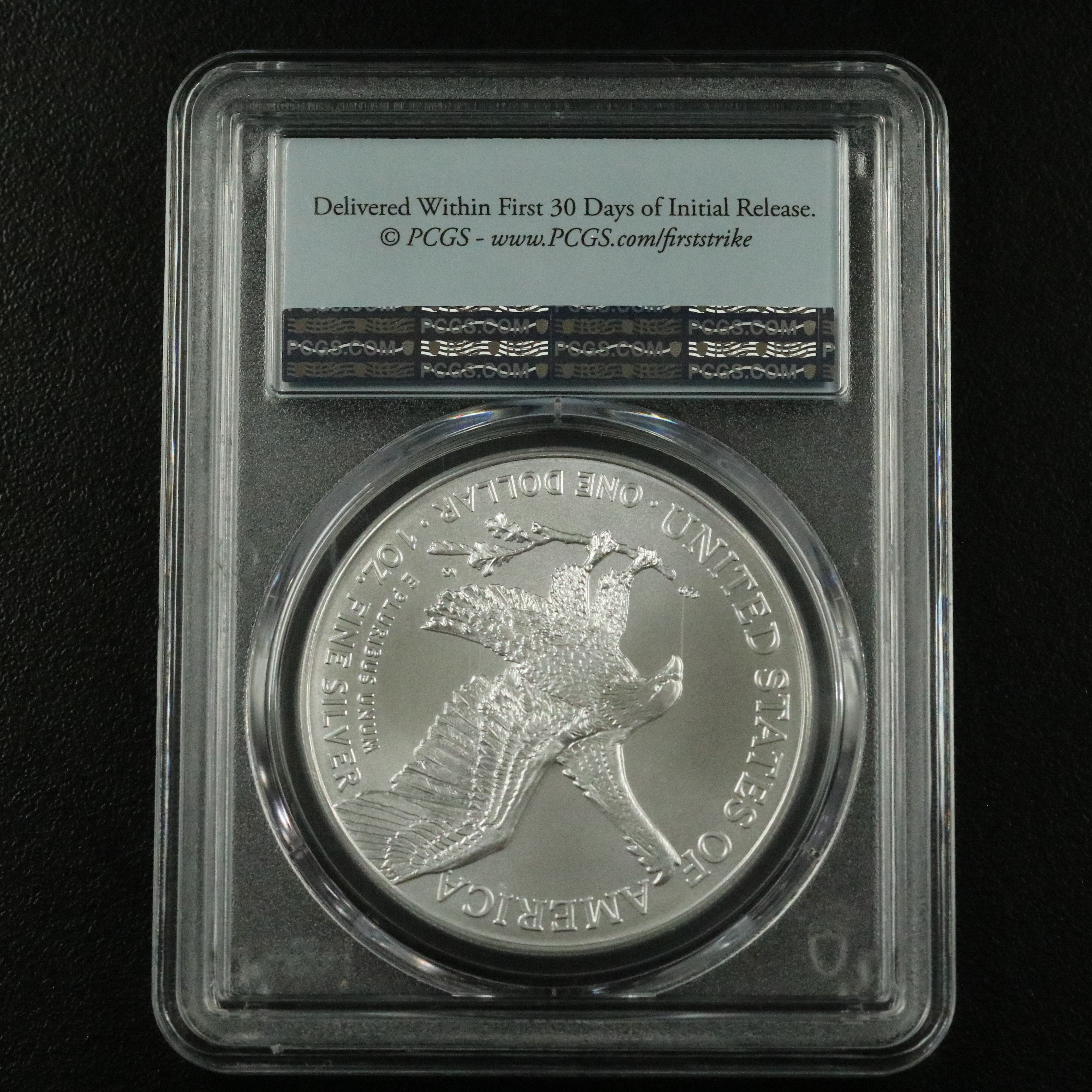 PCGS Graded MS70 2025 $1 American Silver Eagle