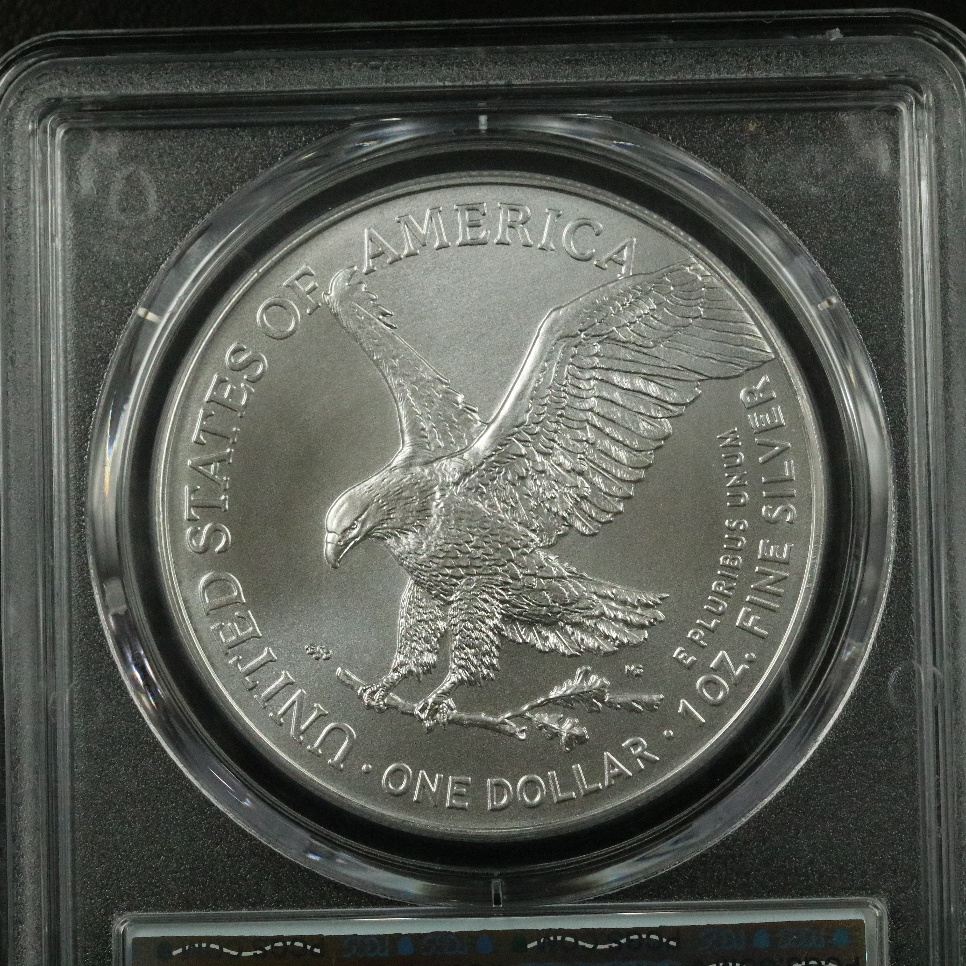 PCGS Graded MS70 2025 $1 American Silver Eagle